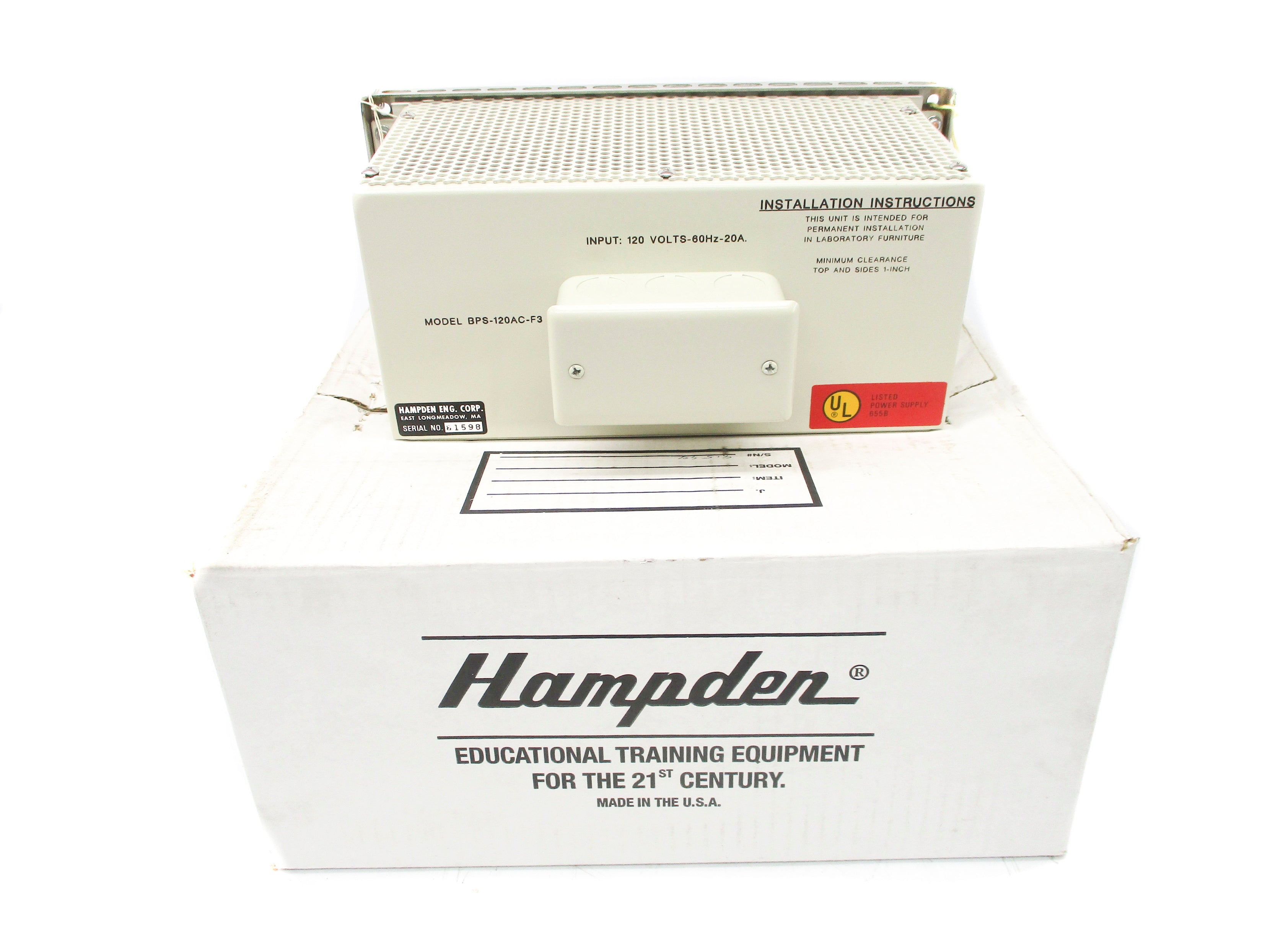 HAMPDEN BPS-120AC-F3 NSMP