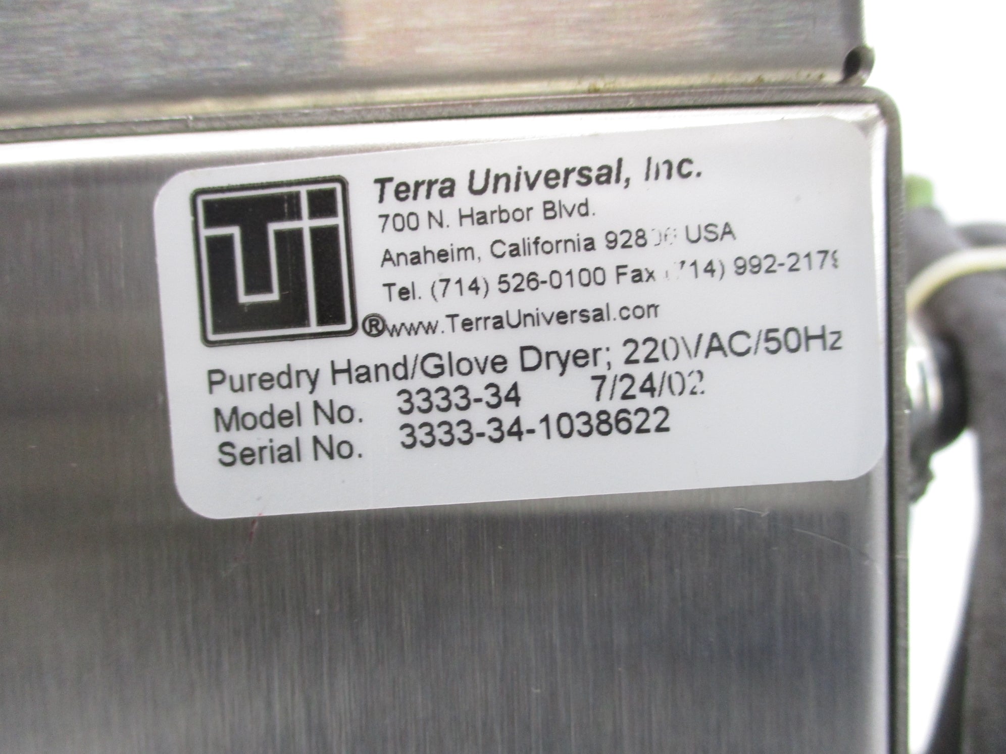 TERRA UNIVERSAL 3333-34 UNMP