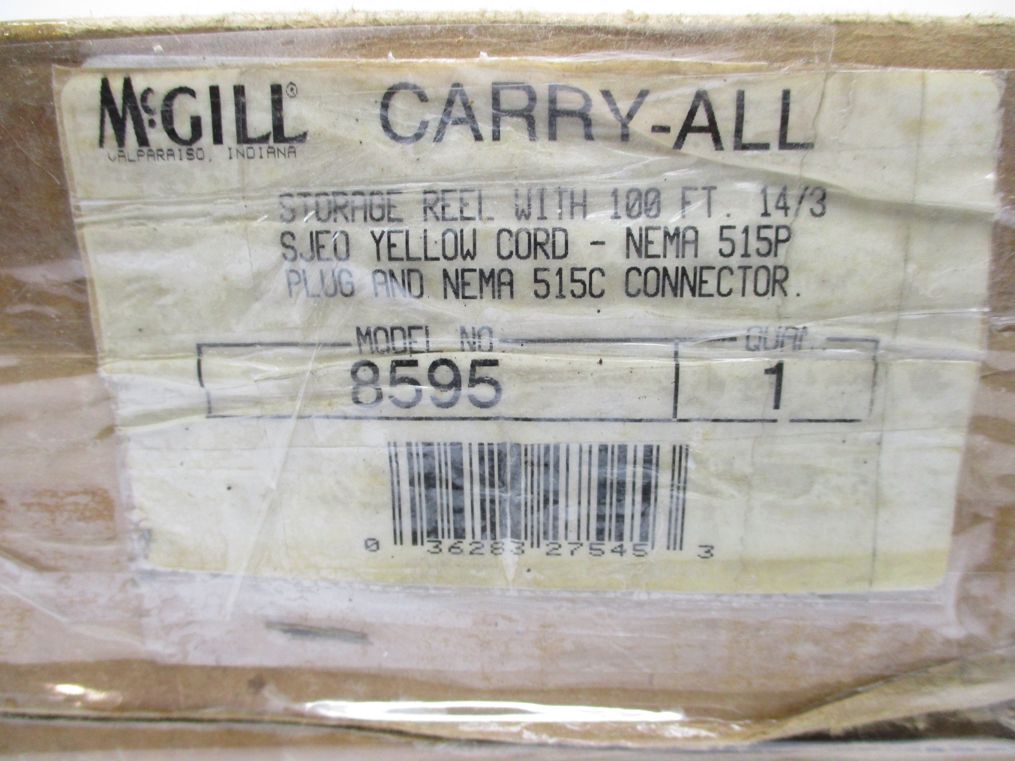 MCGILL 8595 (AS PICTURED) NSMP