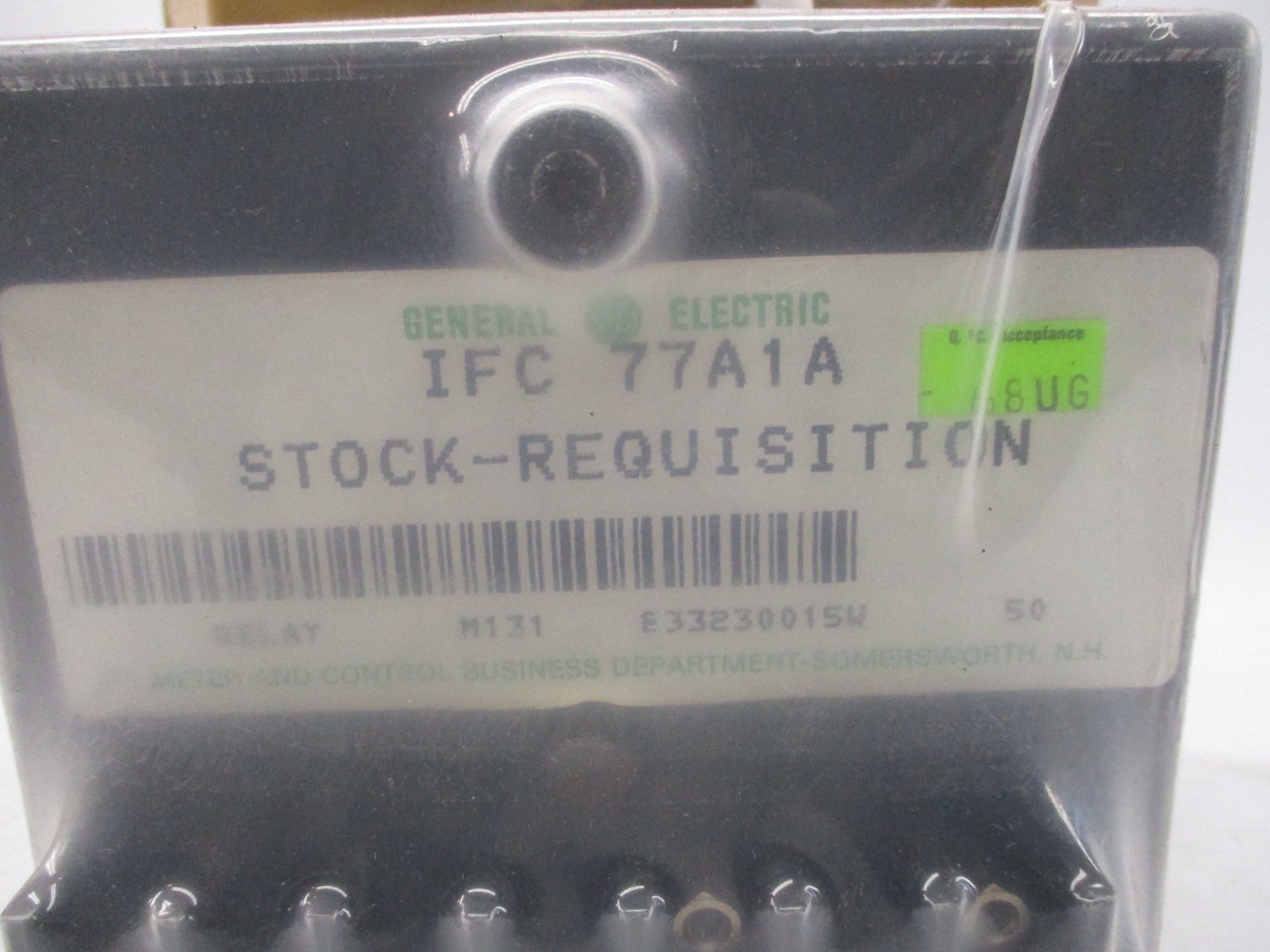 GENERAL ELECTRIC IFC77A1A NSMP