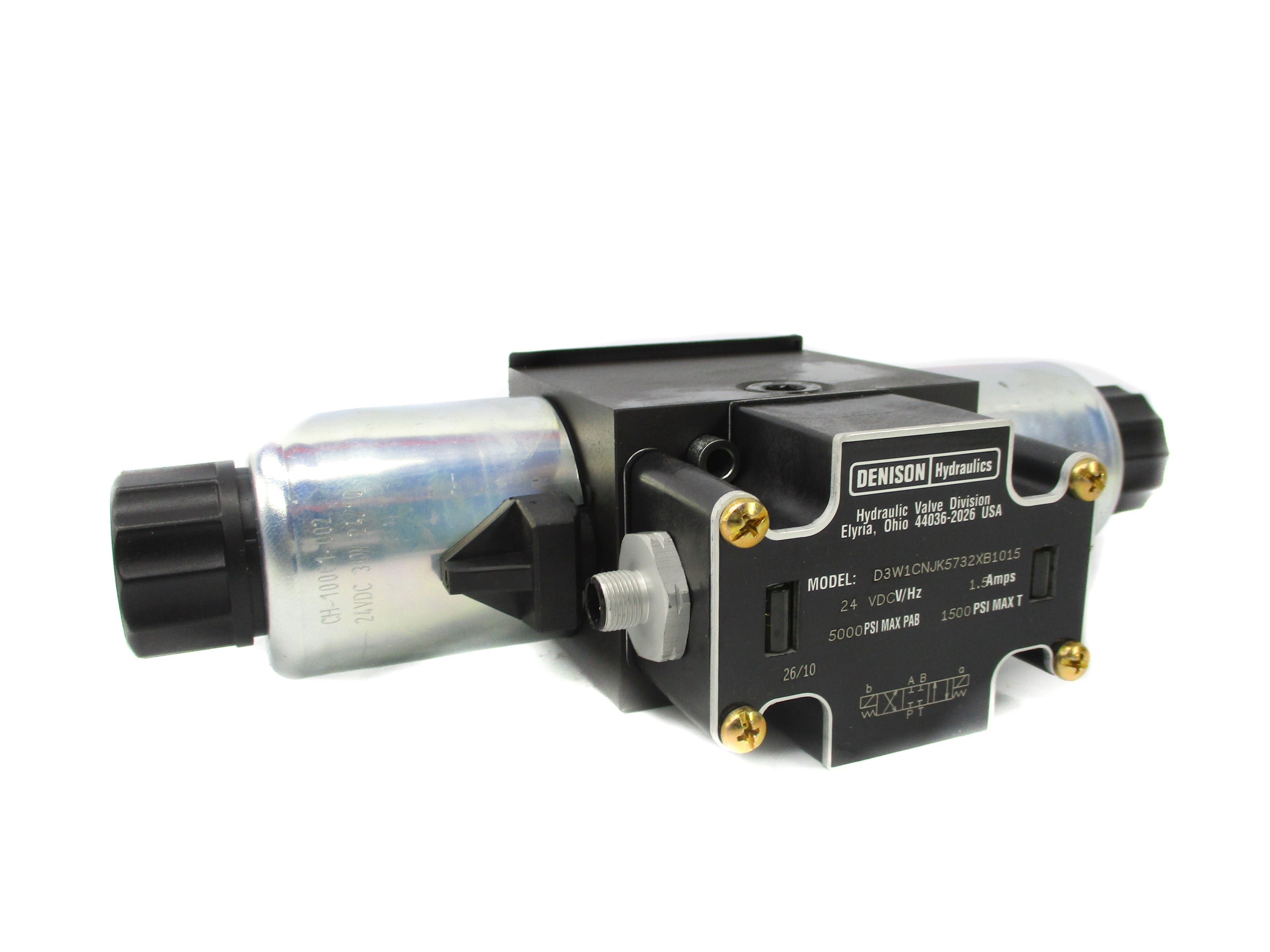 DENISON HYDRAULICS D3W1CNJK5732XB1015 24VDC 5000PSI NSNP