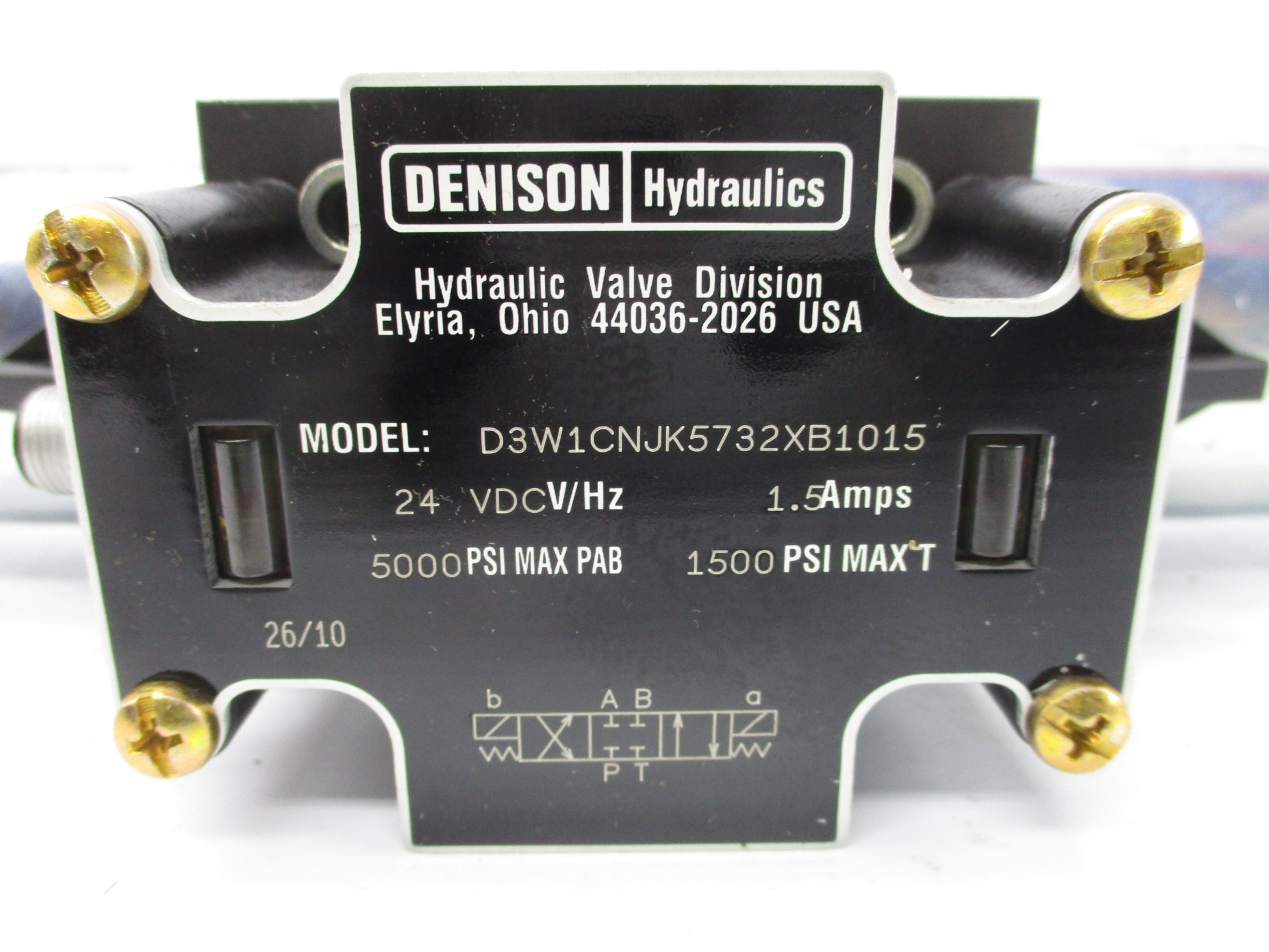 PARKER D3W1CNJK5732XB1015 24VDC 5000PSI NSMP