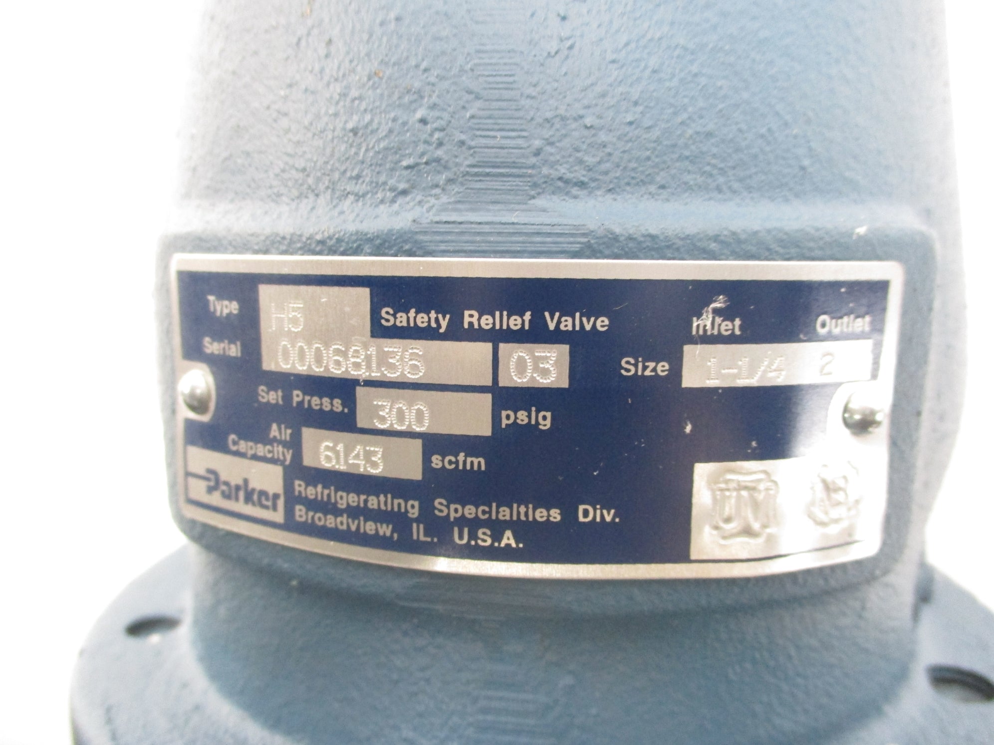 PARKER H5 1-1/4" 300PSI NSNP