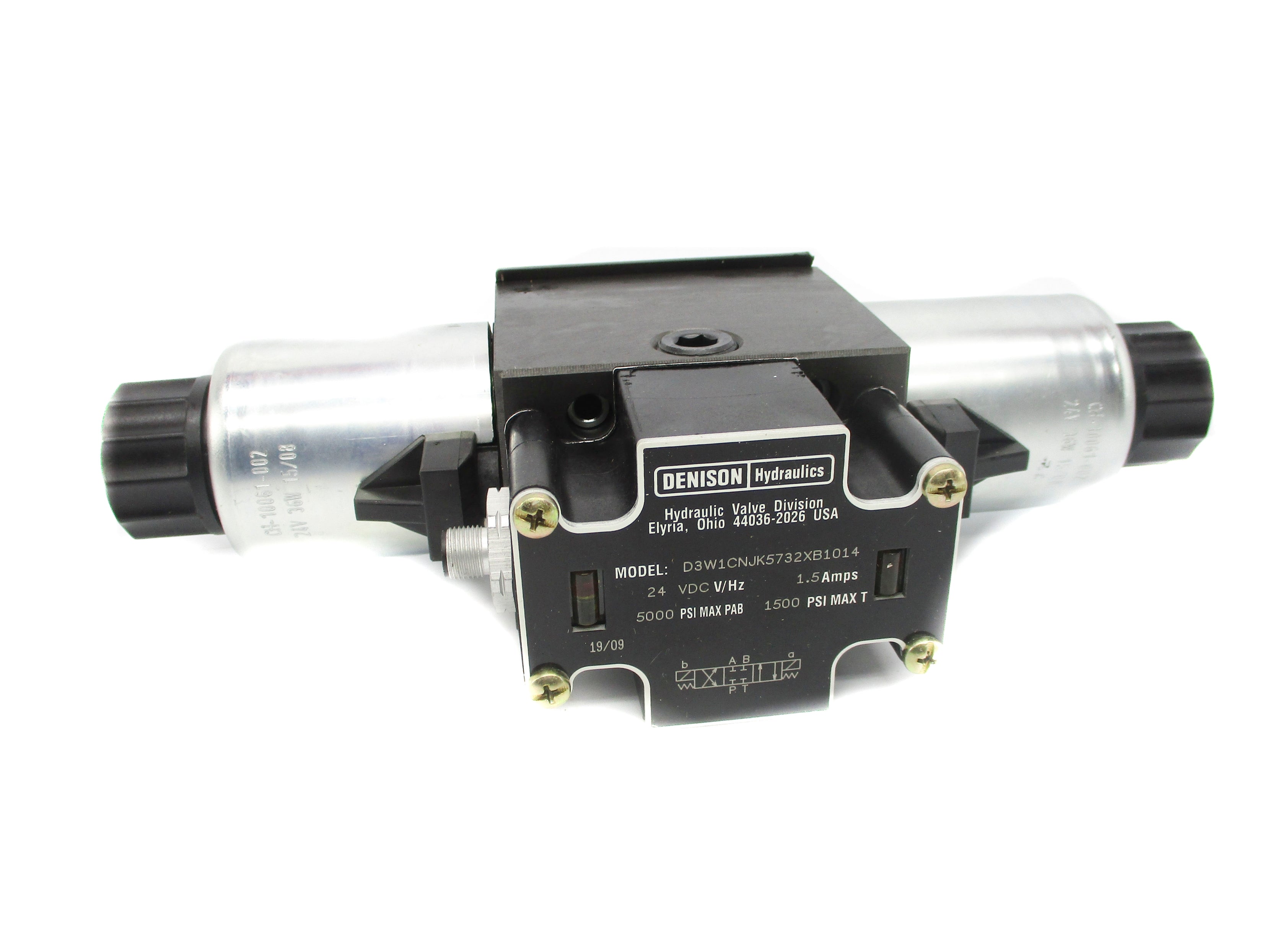 DENISON D3W1CNJK5732XB1014 24VDC 5000PSI NSNP