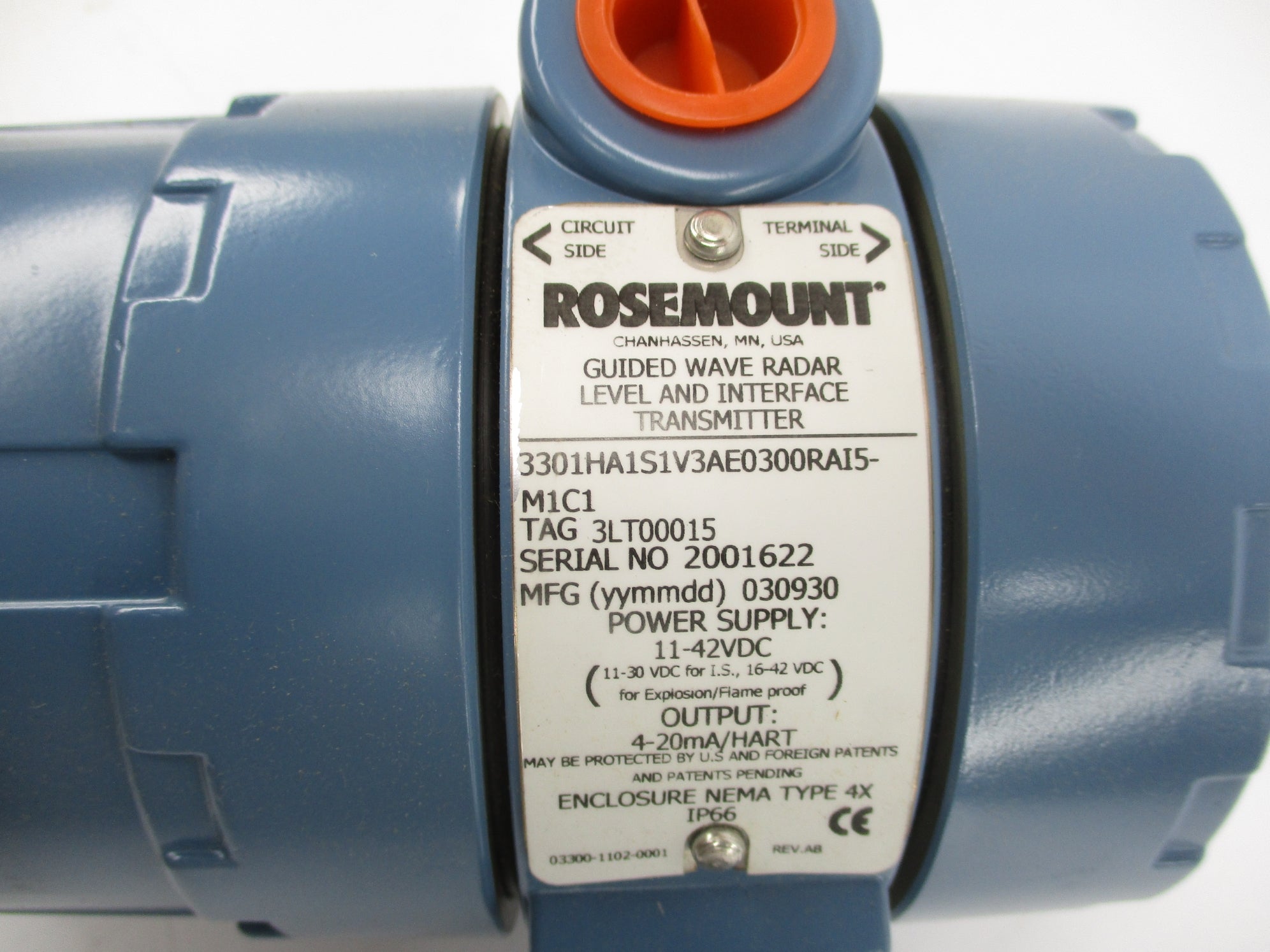 ROSEMOUNT 3301HA1S1V3AE0300RAI5-M1C1 NSMP