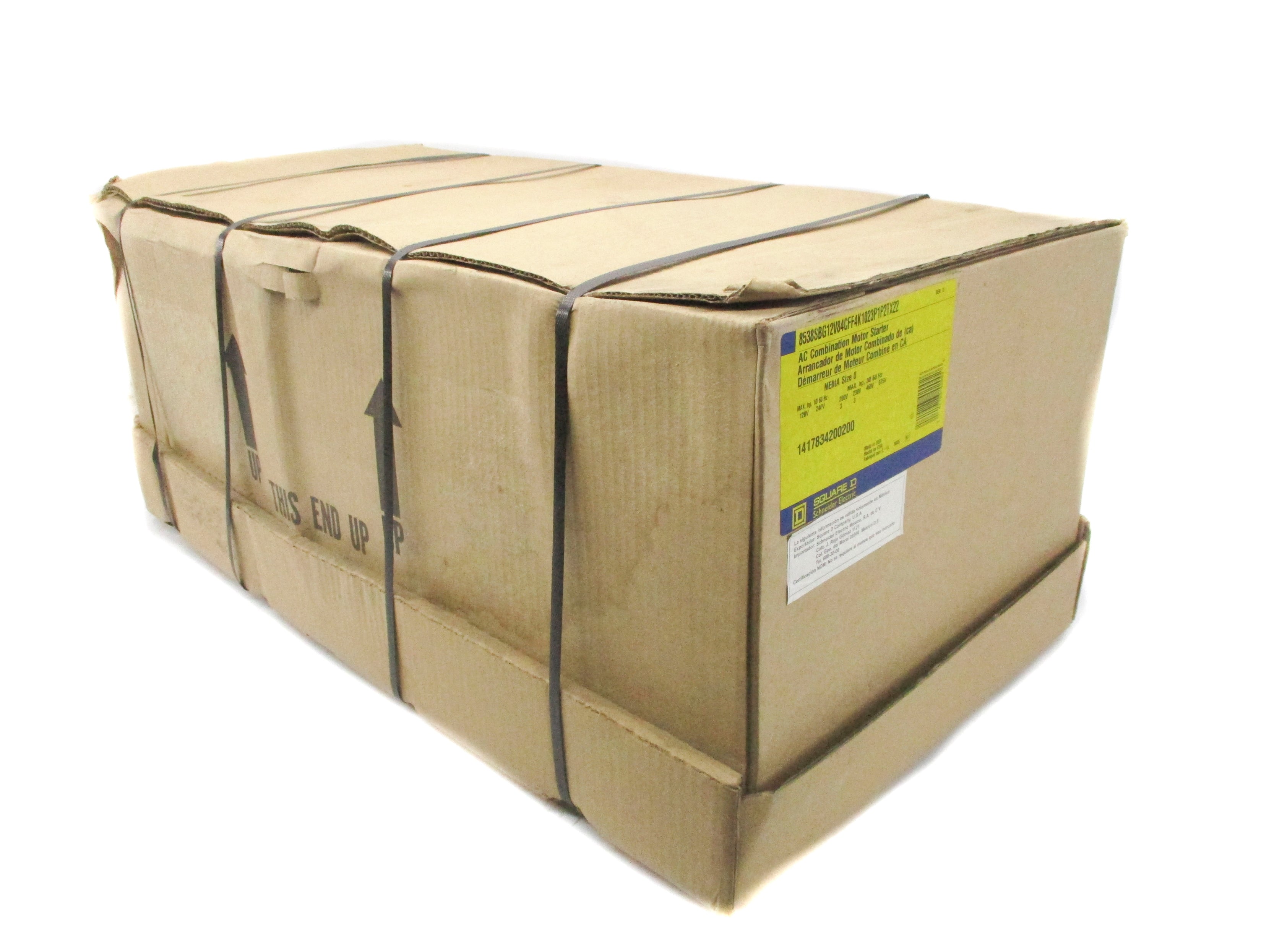 SQUARE D 8538SBG12V84CFF4K1023P1P2TX22 SER. D NSFS