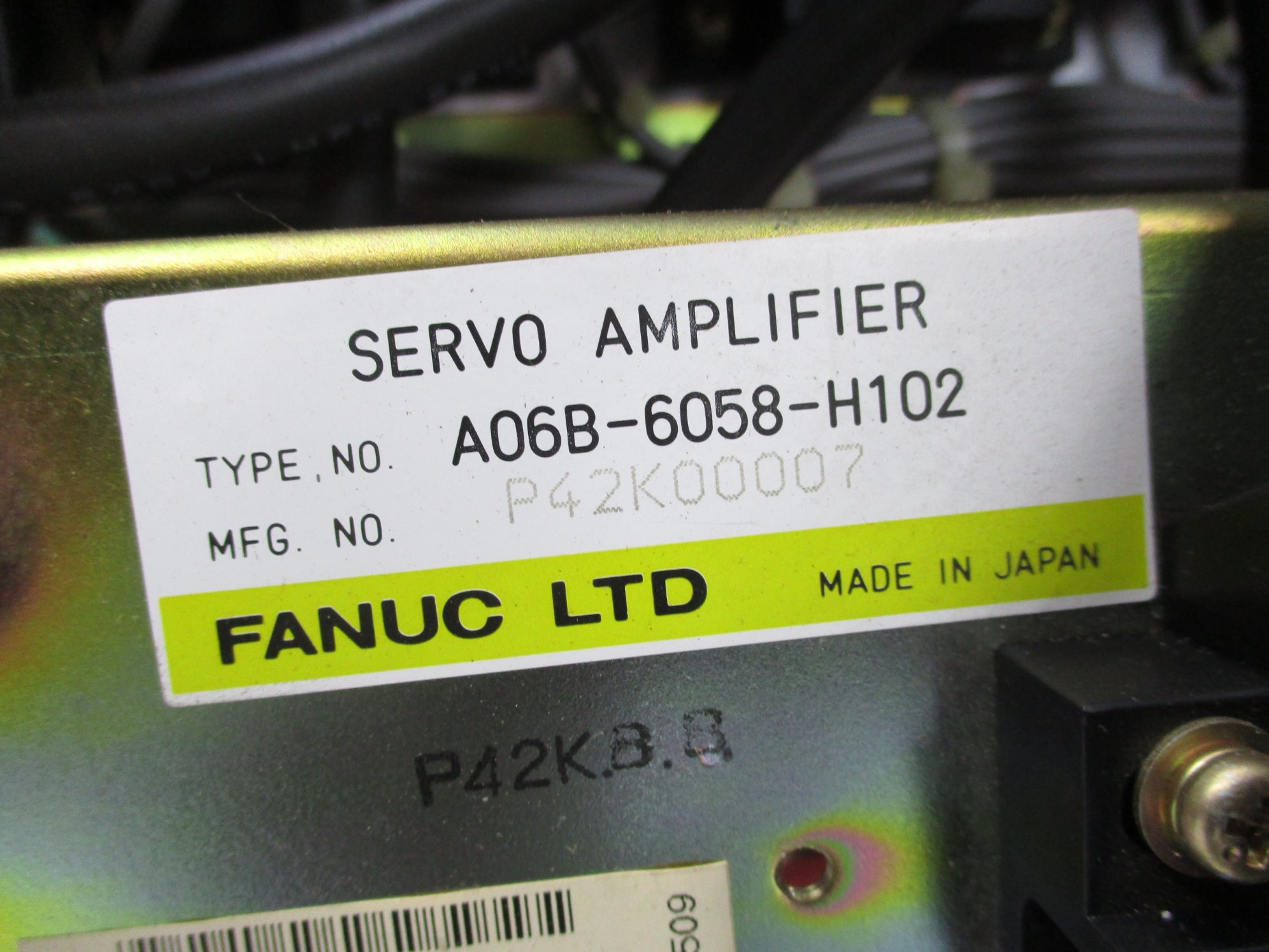 FANUC A06B-6058-H102 NSNP