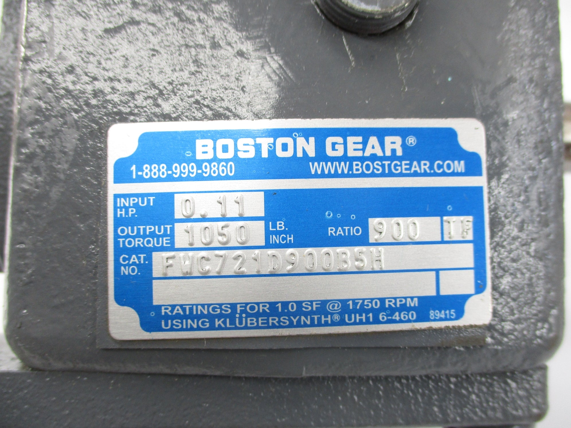 BOSTON GEAR FWC721D900B5H NSMP