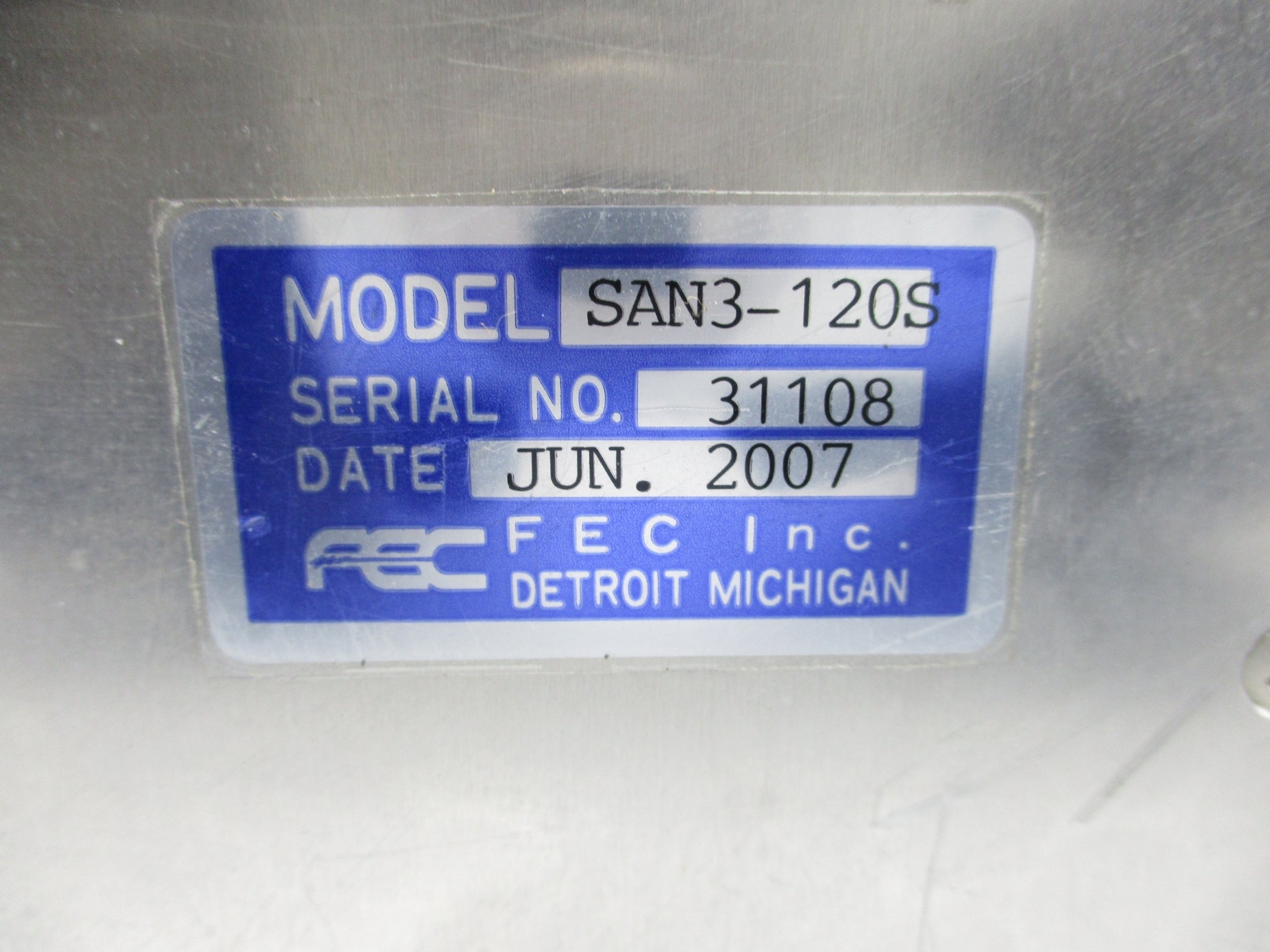 FEC SAN3-120S DSP1500 NSNP