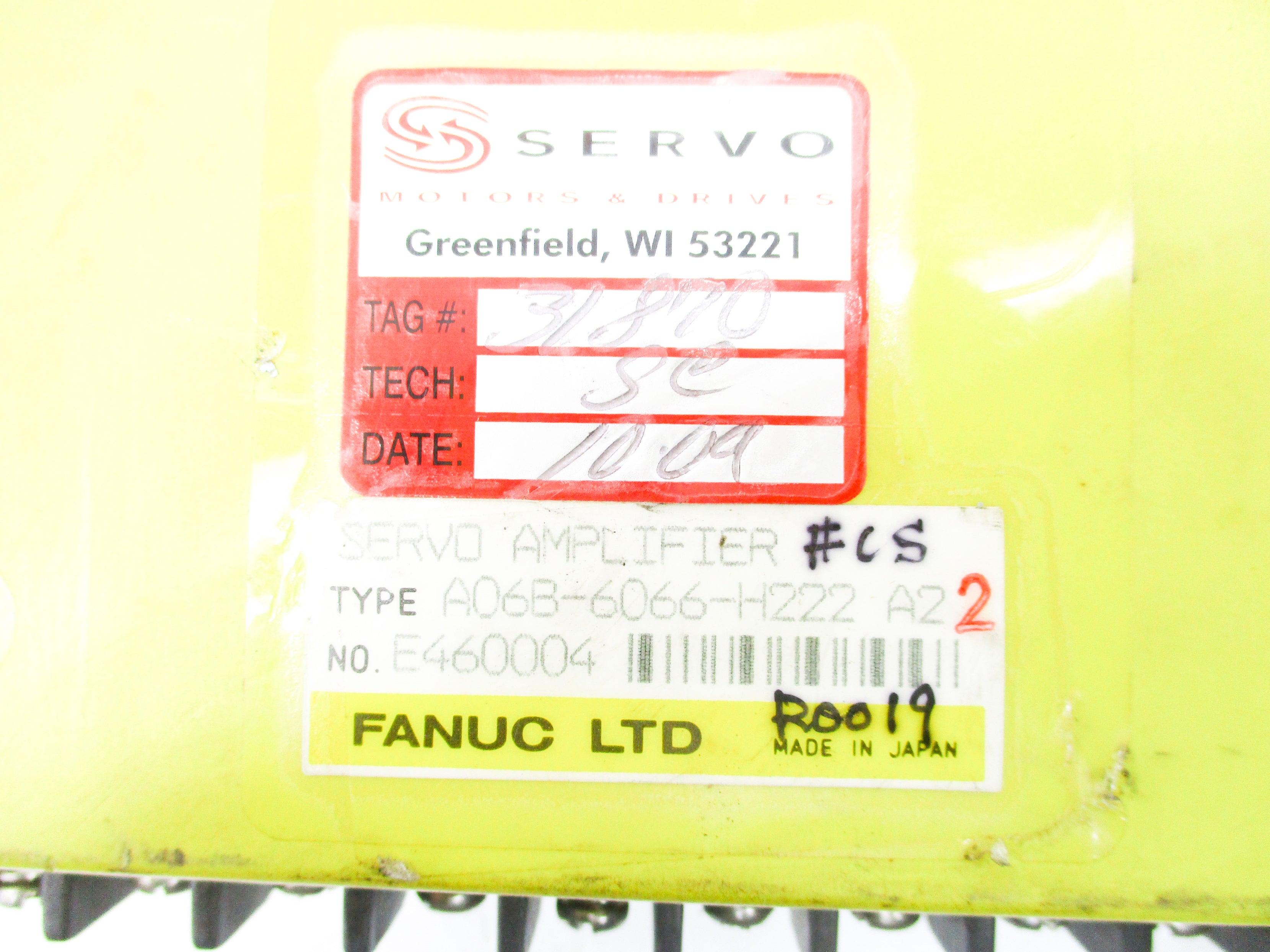 FANUC A06B-6066-H222 REMAN