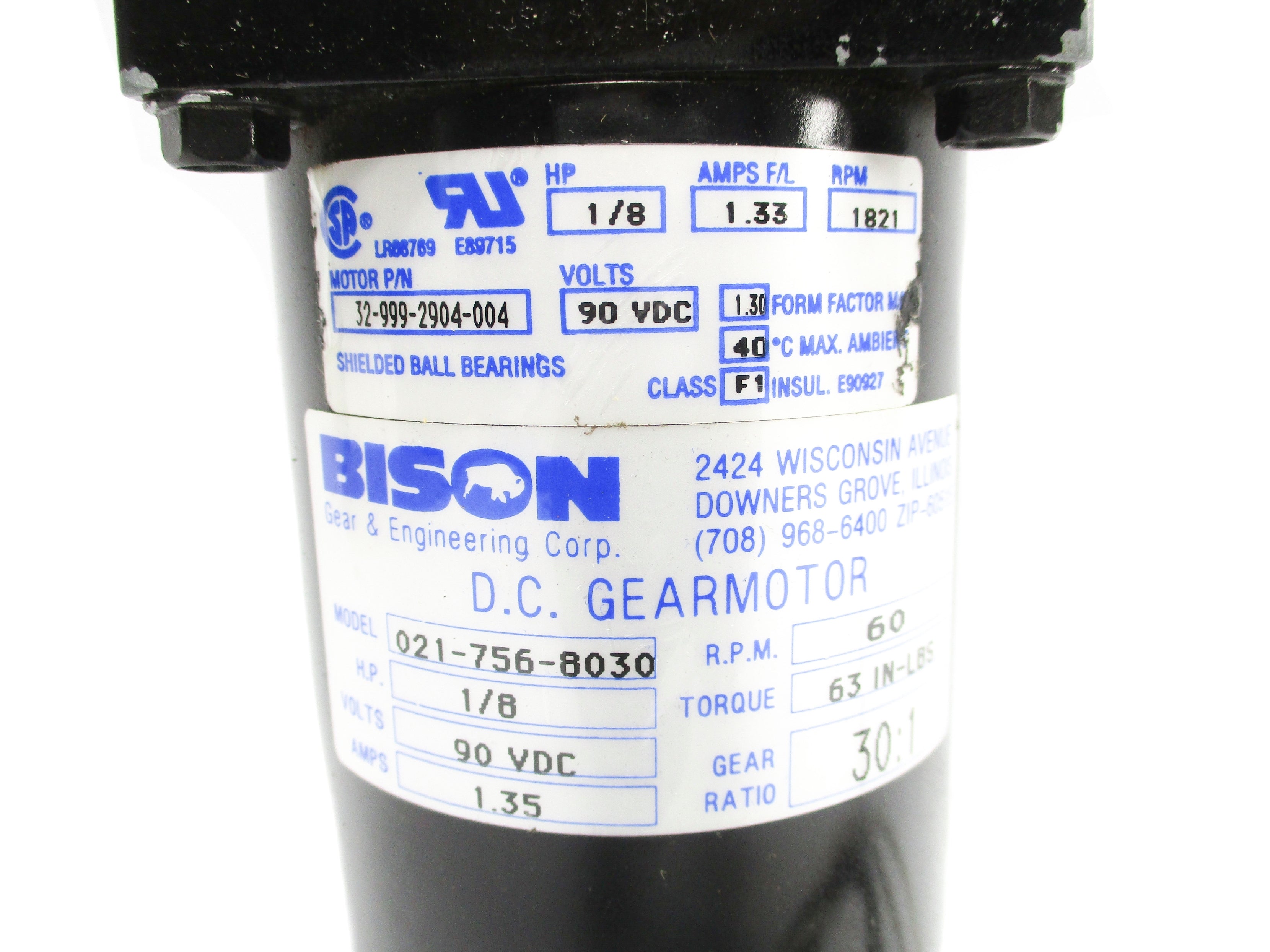 BISON 021-756-8030 NSNP