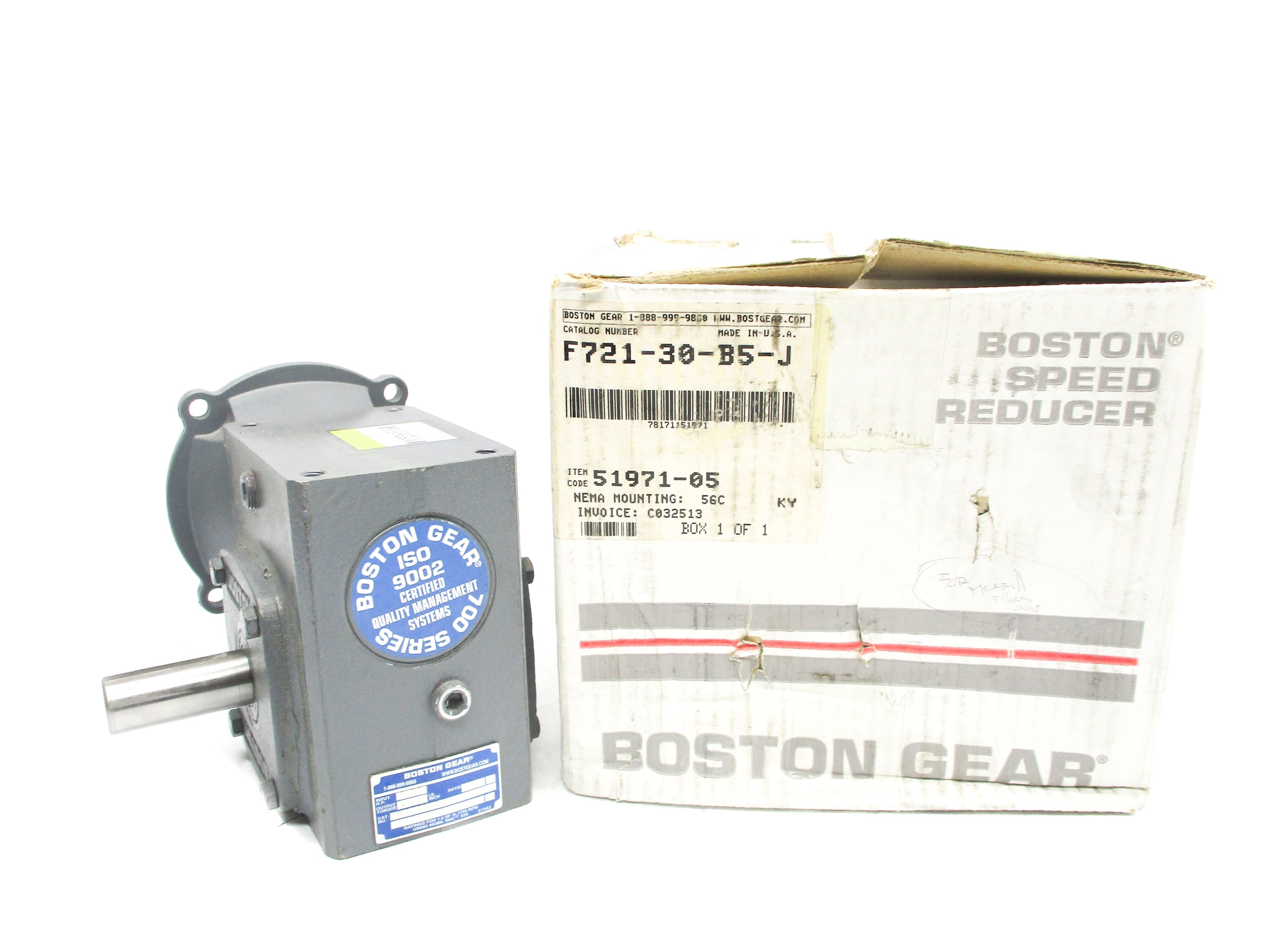 BOSTON GEAR F721-30-B5-J NSMP