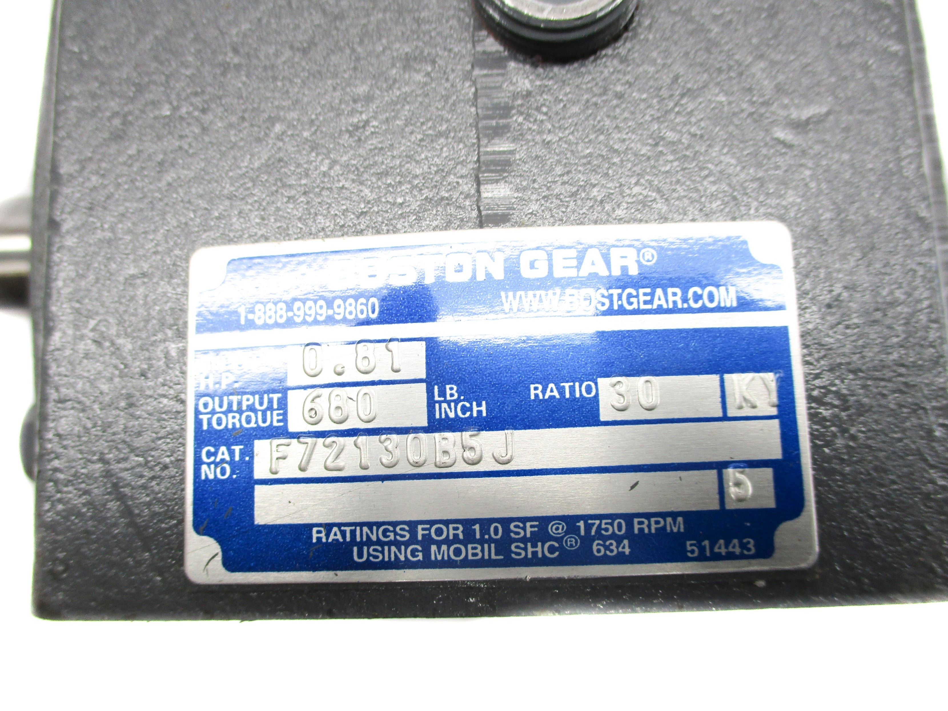 BOSTON GEAR F721-30-B5-J NSMP
