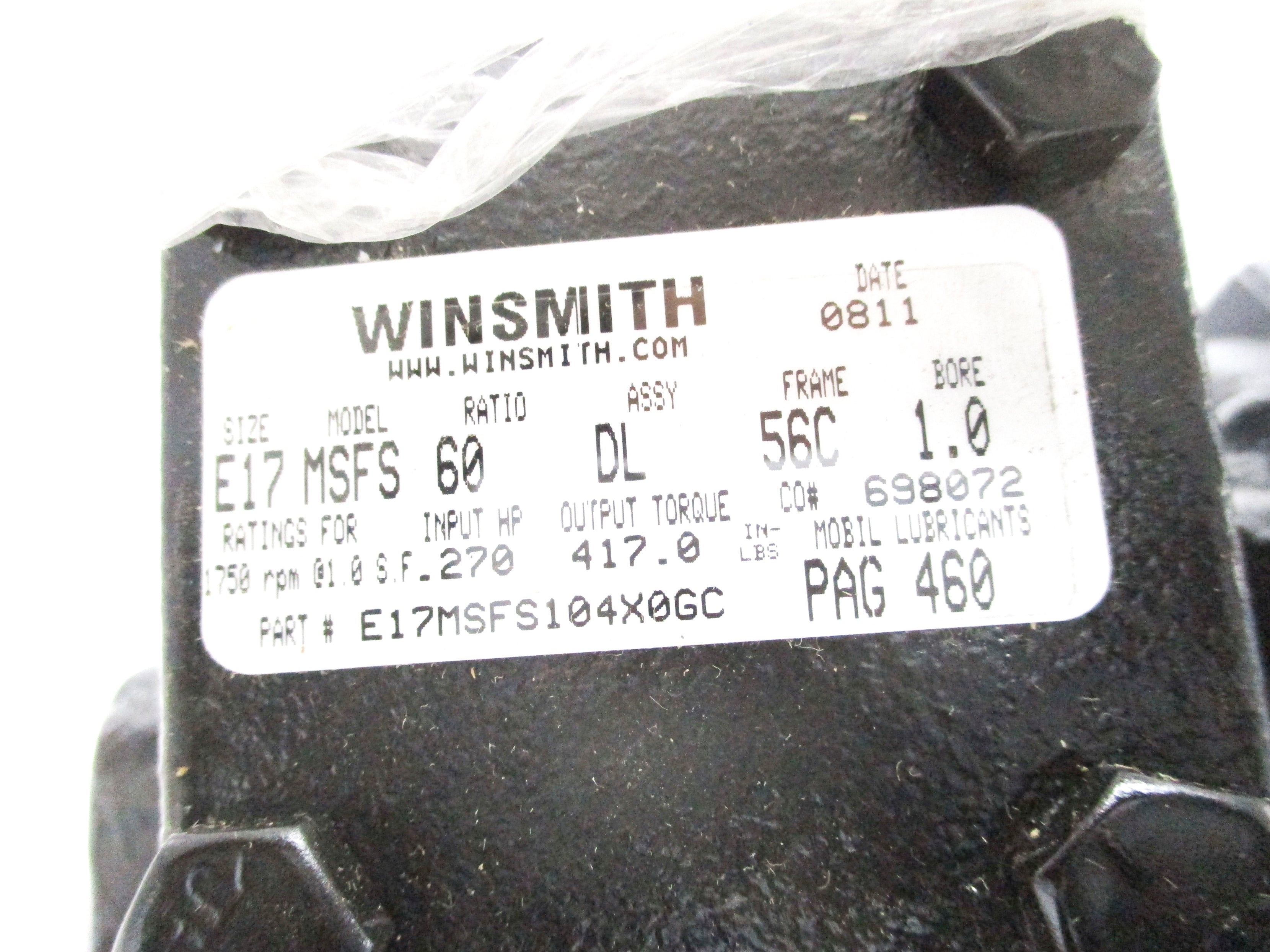 WINSMITH E17MSFS104X0GC NSMP