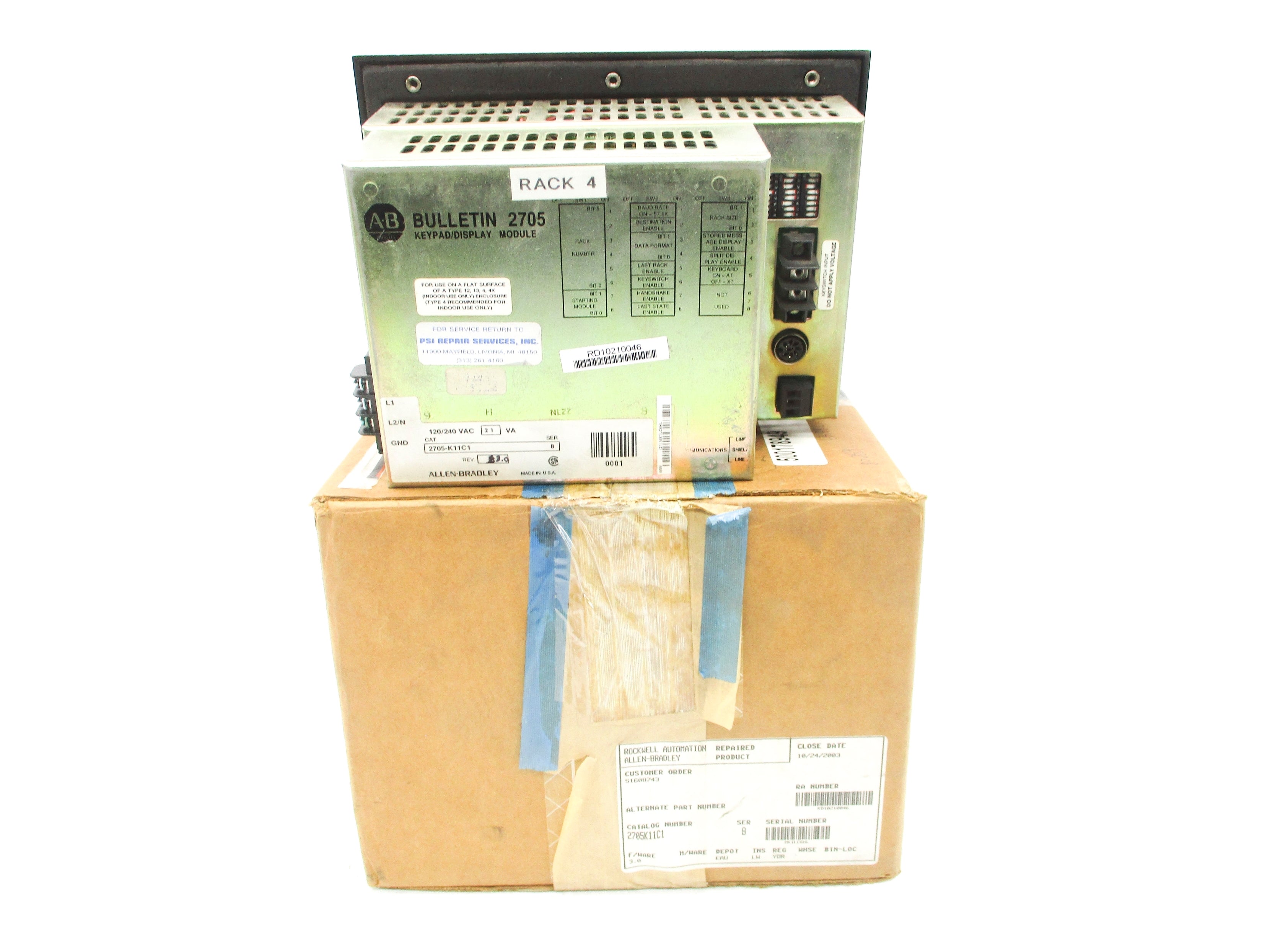 INDUSTRIAL SPARE PART 2705K11C1 SER. B REMAN
