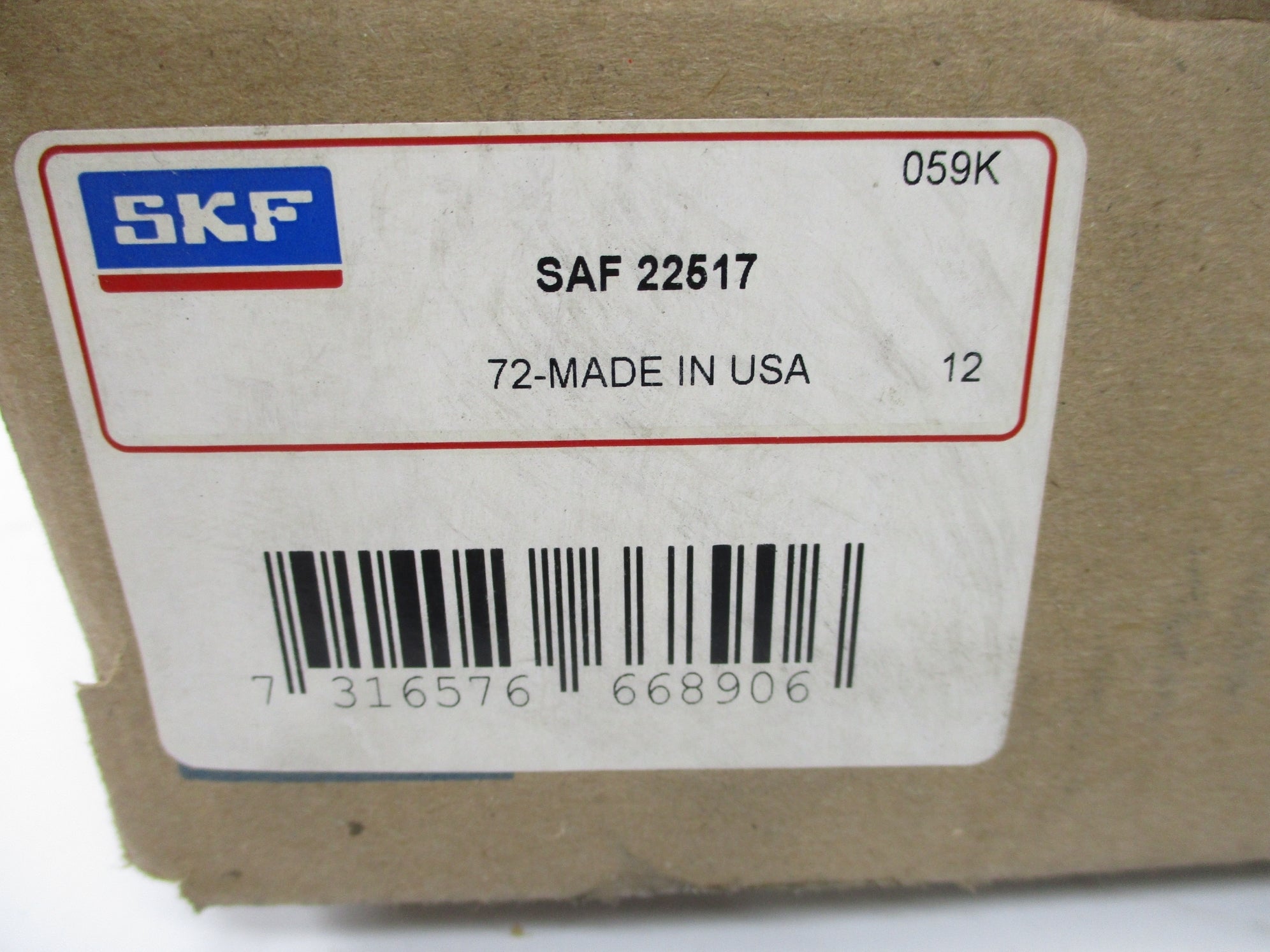 SKF SAF22517 NSMP