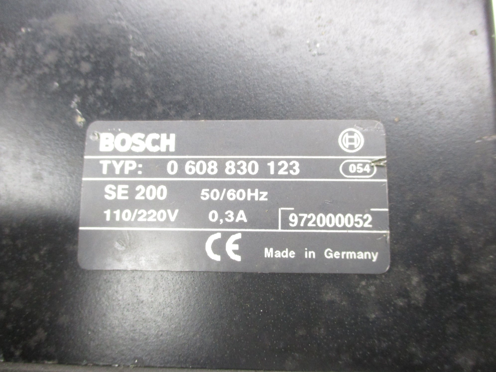 BOSCH 0608830123 SE200 UNMP