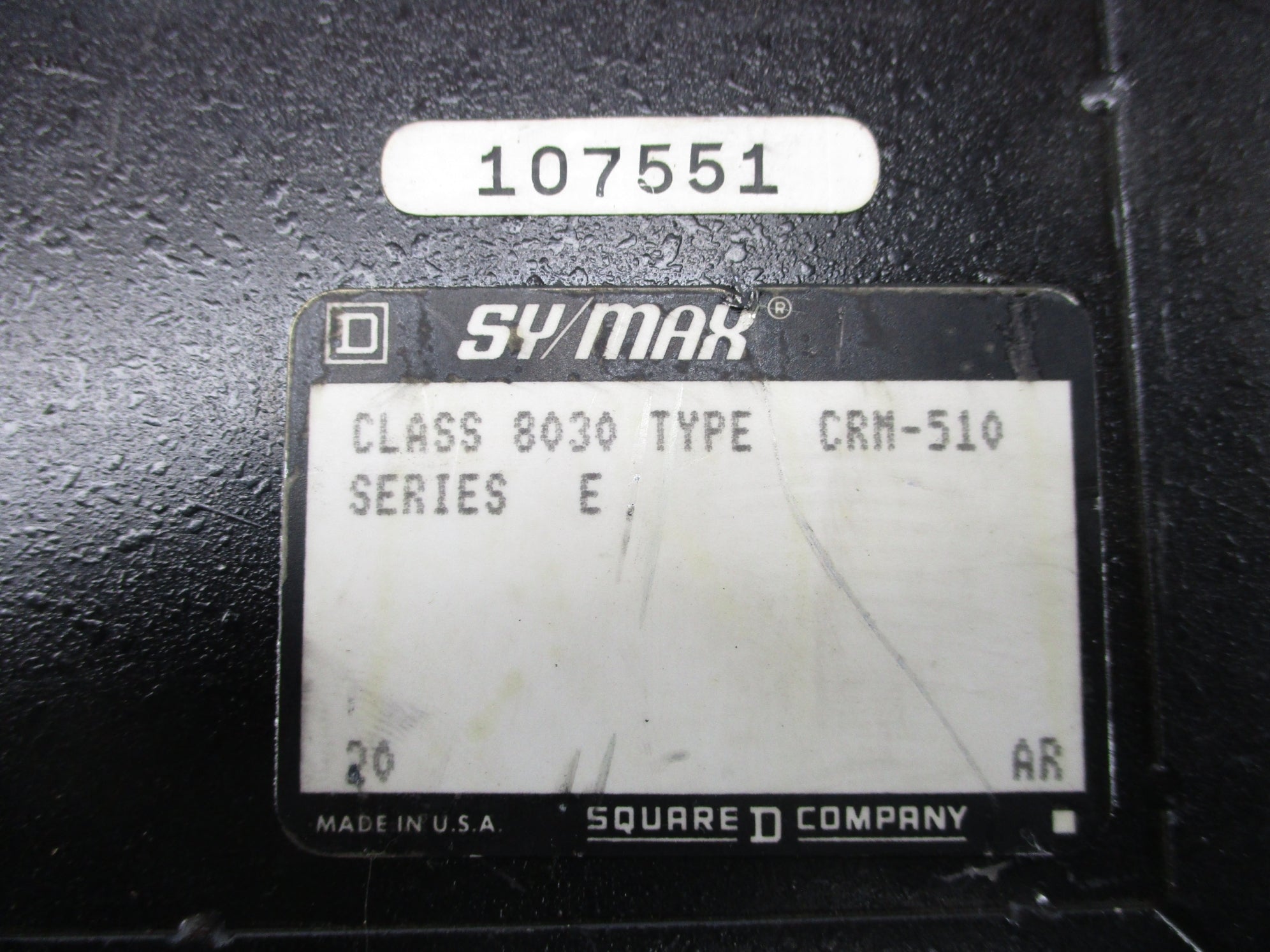 SQUARE D 8030CRM510 SER. E UNMP
