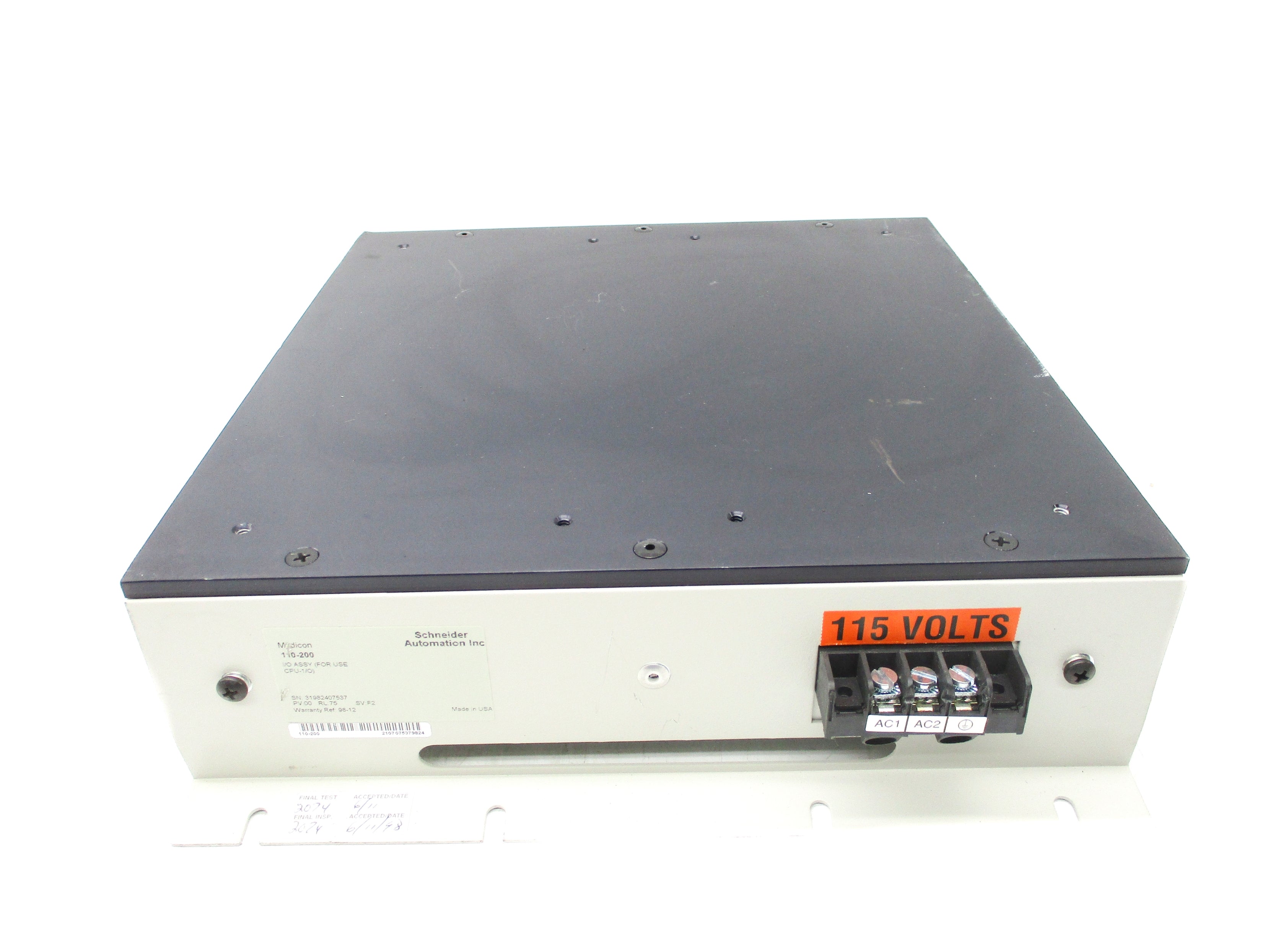 SCHNEIDER AUTOMATION 110-200 NSNP