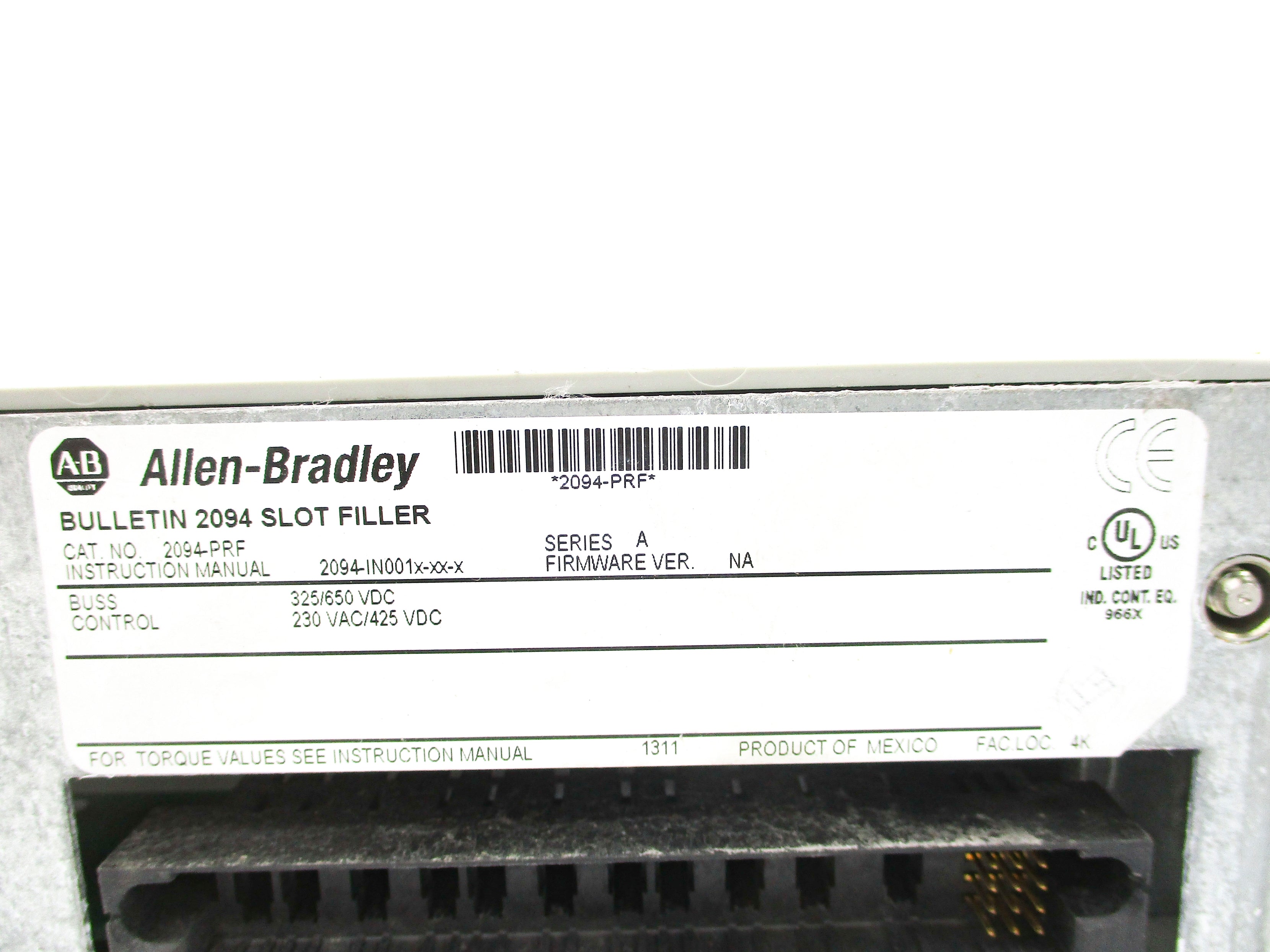 INDUSTRIAL SPARE PART 2094-PRF SER. A 230VAC UNMP