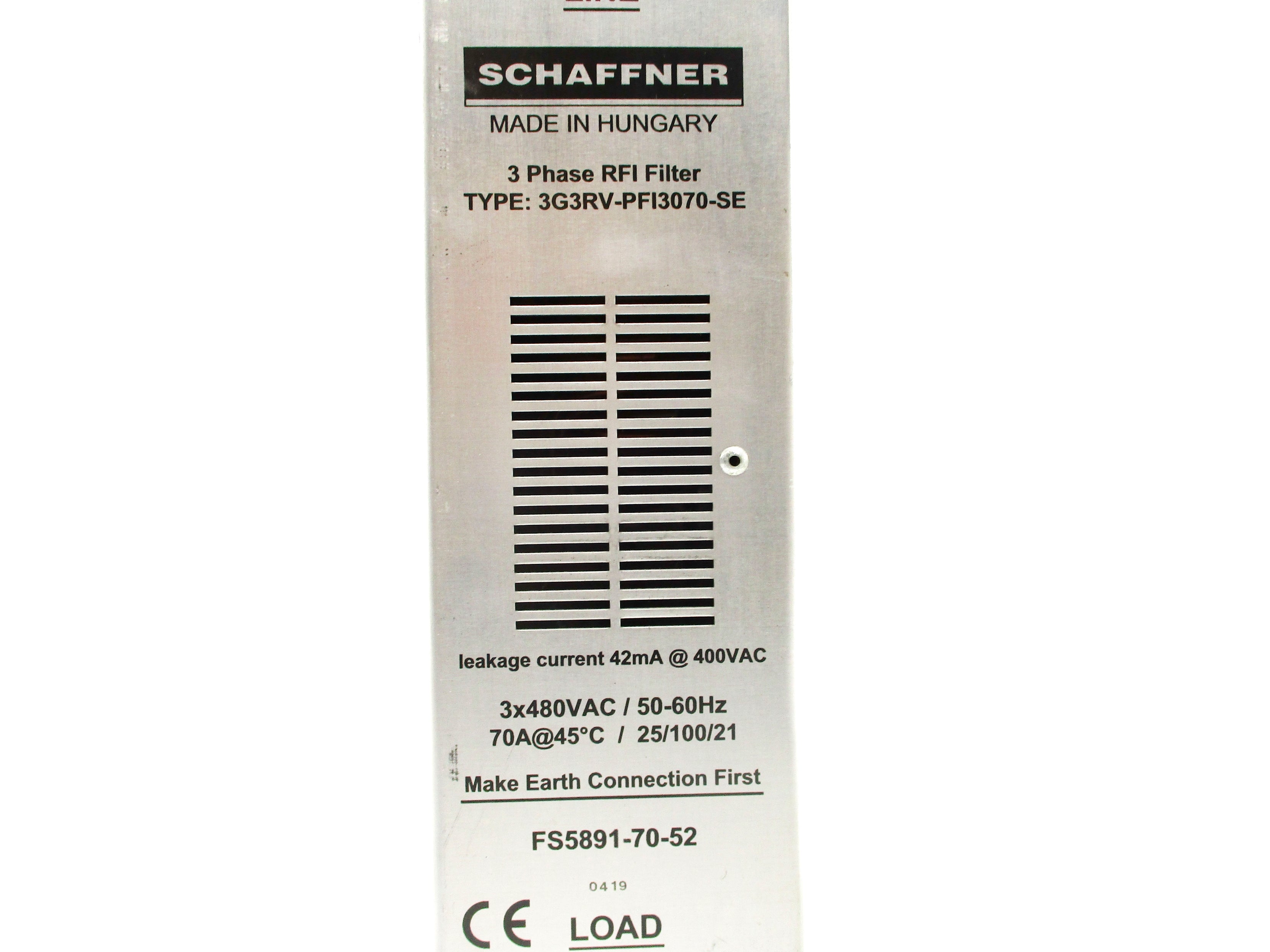 SCHAFFNER 3G3RV-PFI3070-SE UNMP