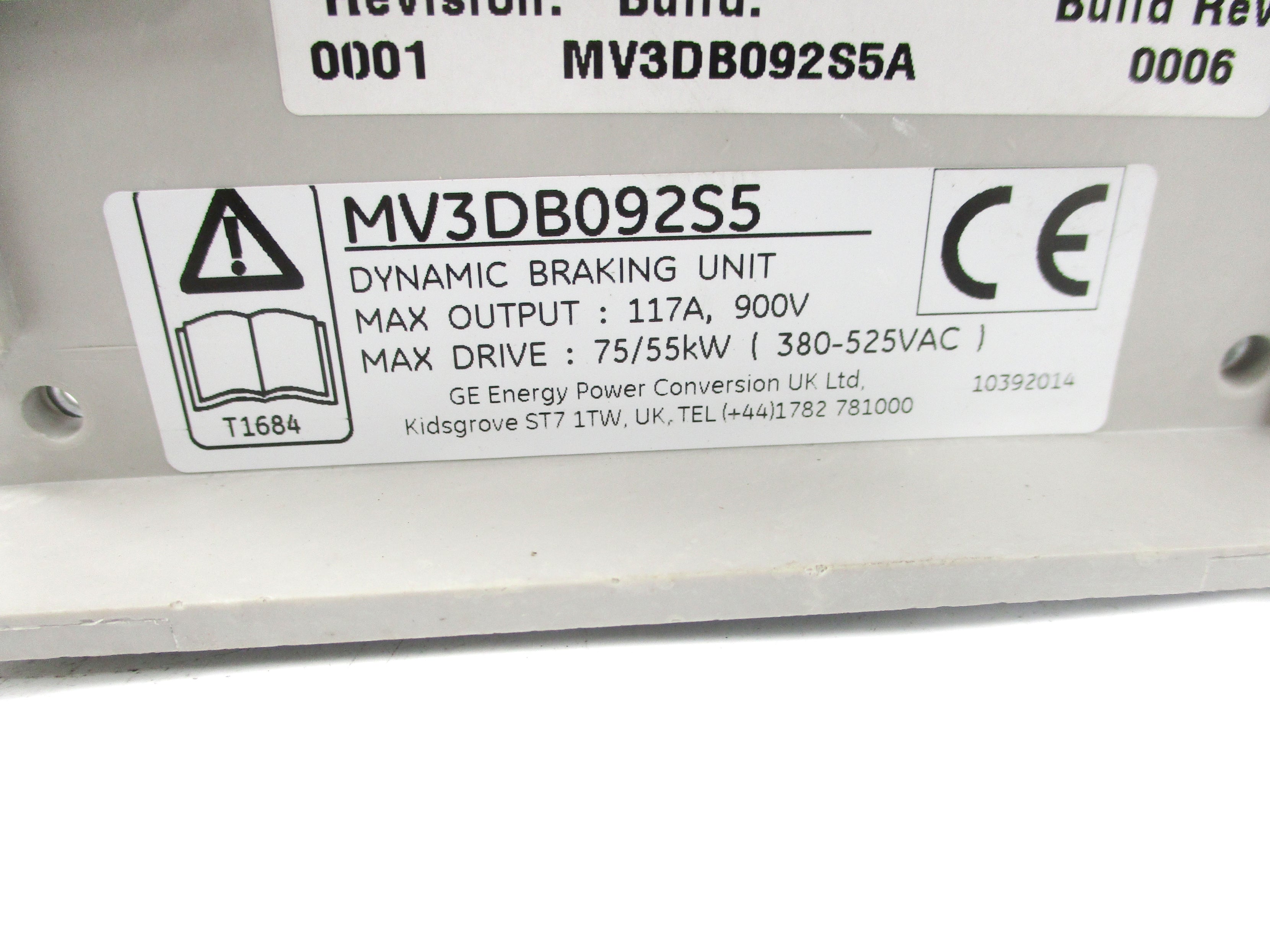 GE ENERGY MV3DB092S5 NSNP
