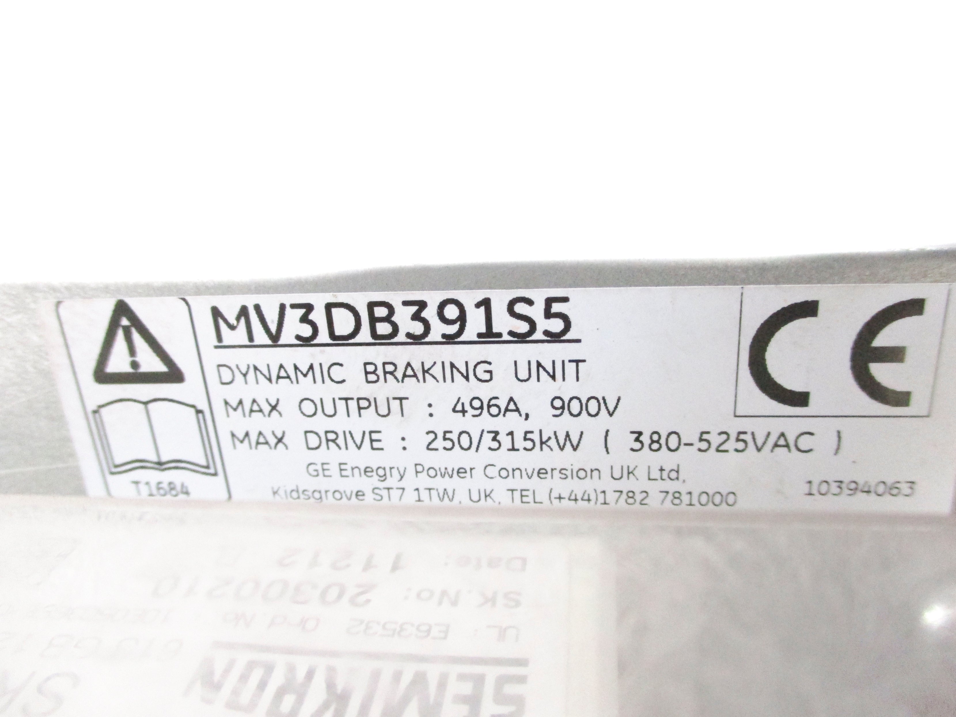 GE ENERGY MV3DB391S5 NSNP