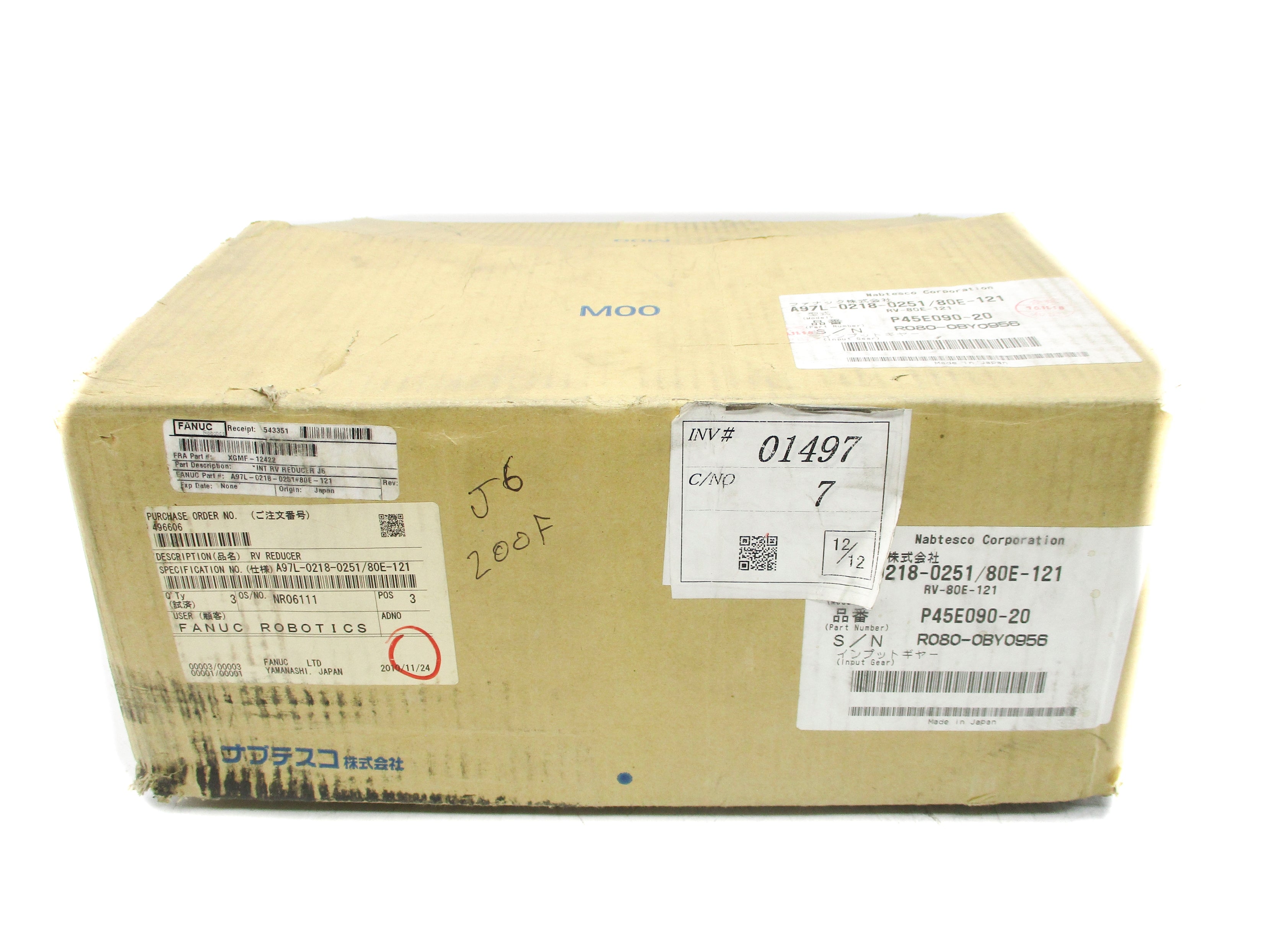 FANUC A97L-0218-0215#80E-121 NSMP