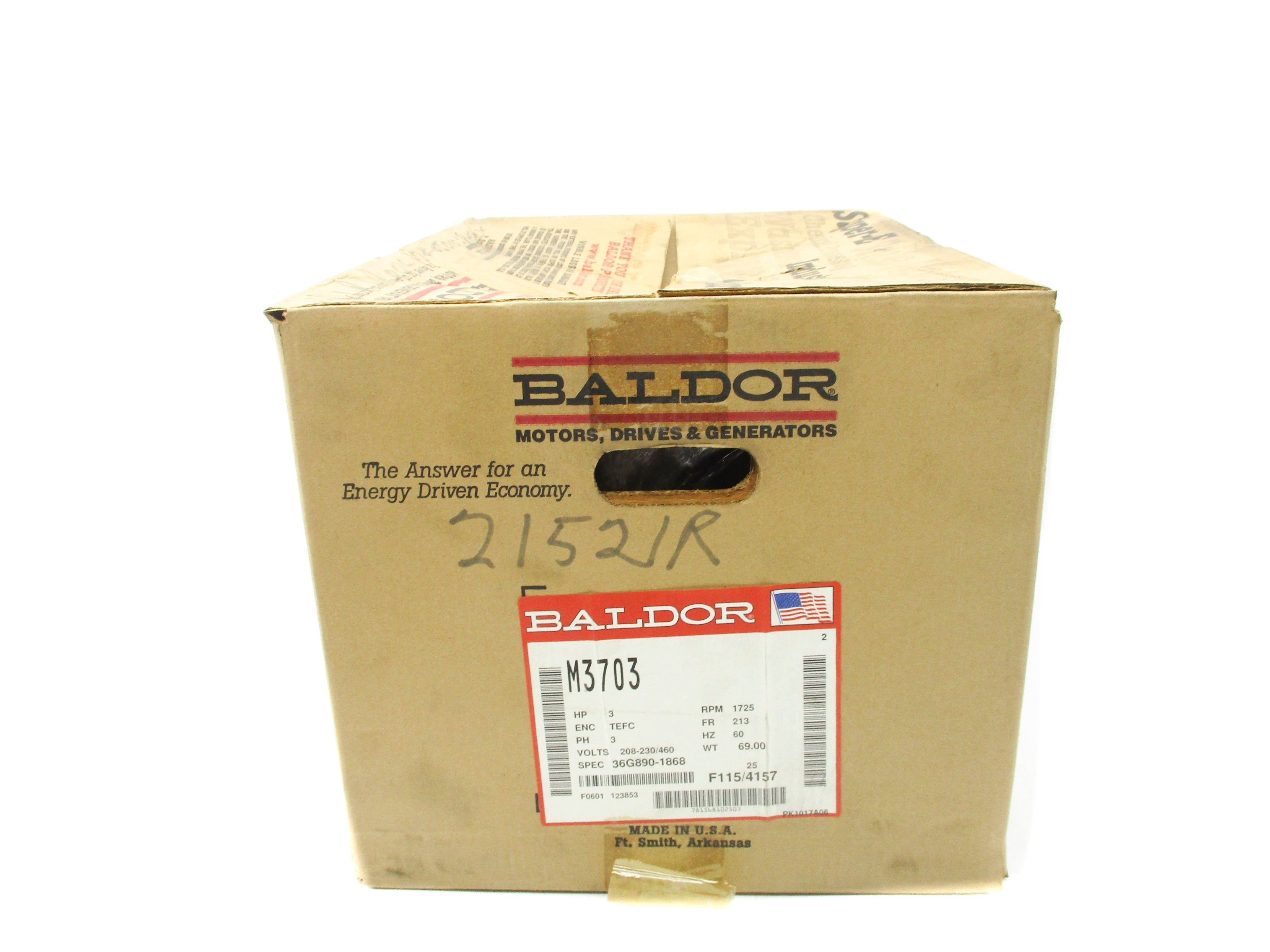 BALDOR M3703 NSMP