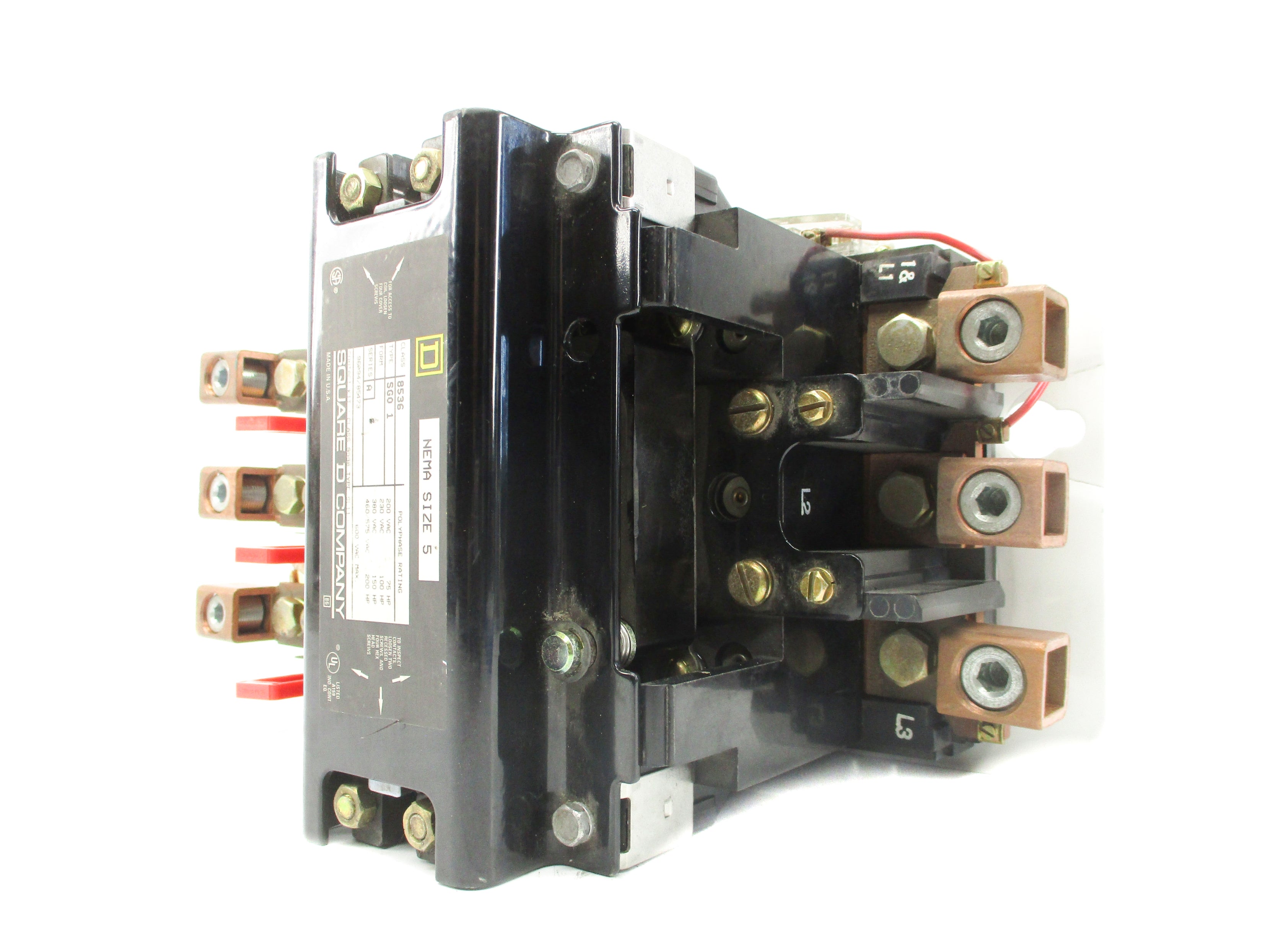 SQUARE D 8536SGO1 SER. A 480V NSNP