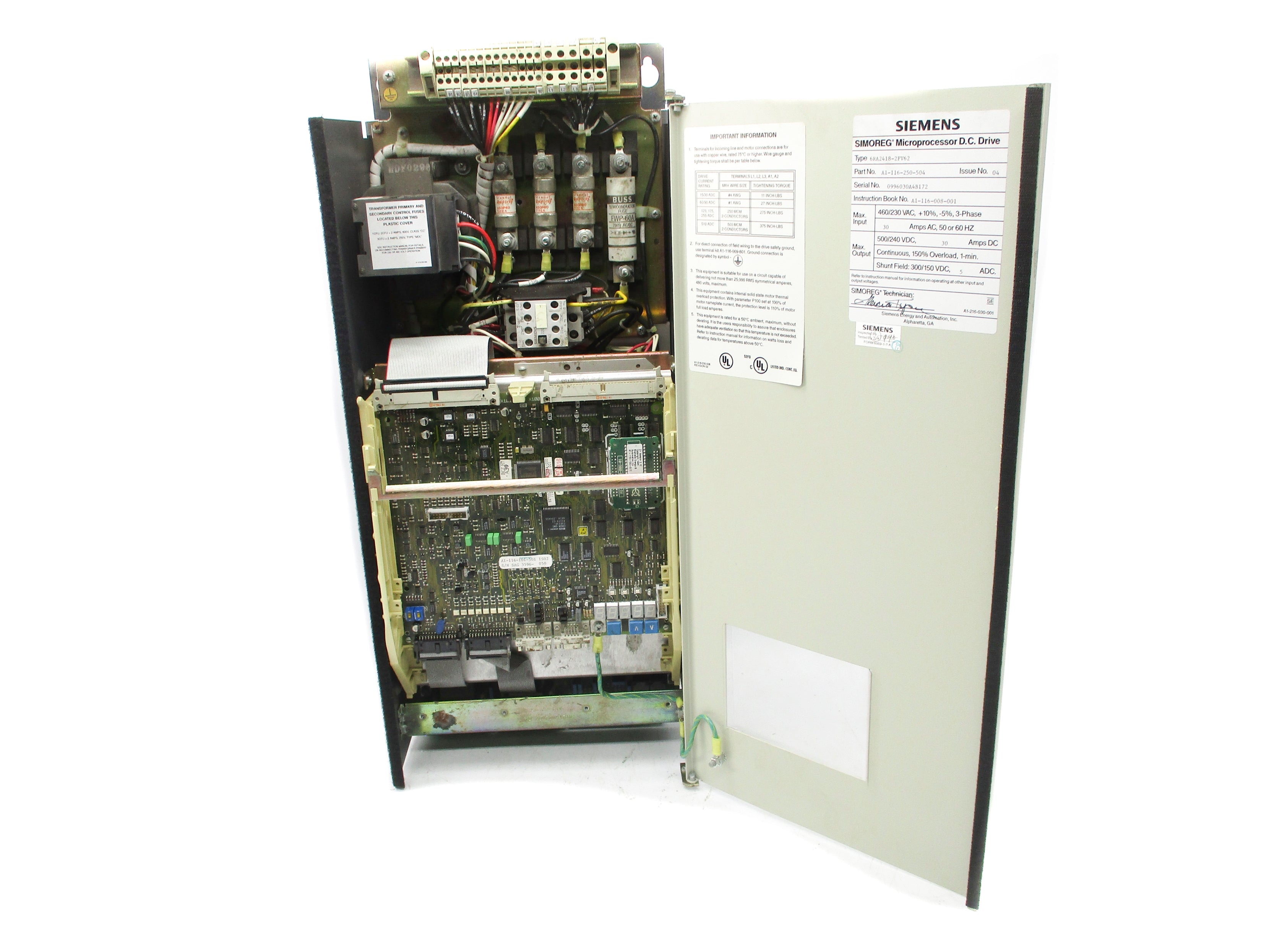 SIEMENS 6RA2418-2FV62 UNMP