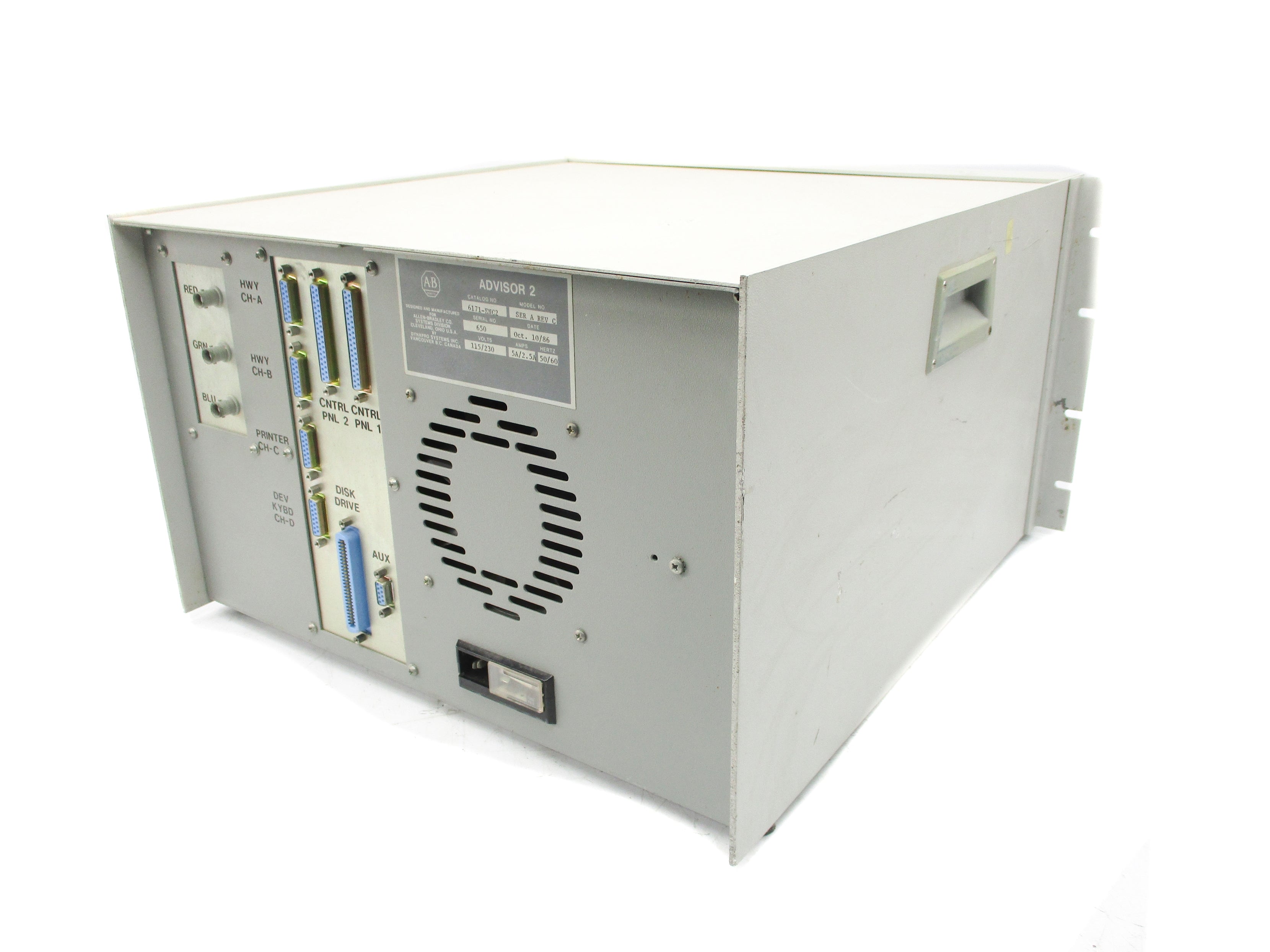 ALLEN BRADLEY 6171-ENC2 SER. A (AS PICTURED) UNMP
