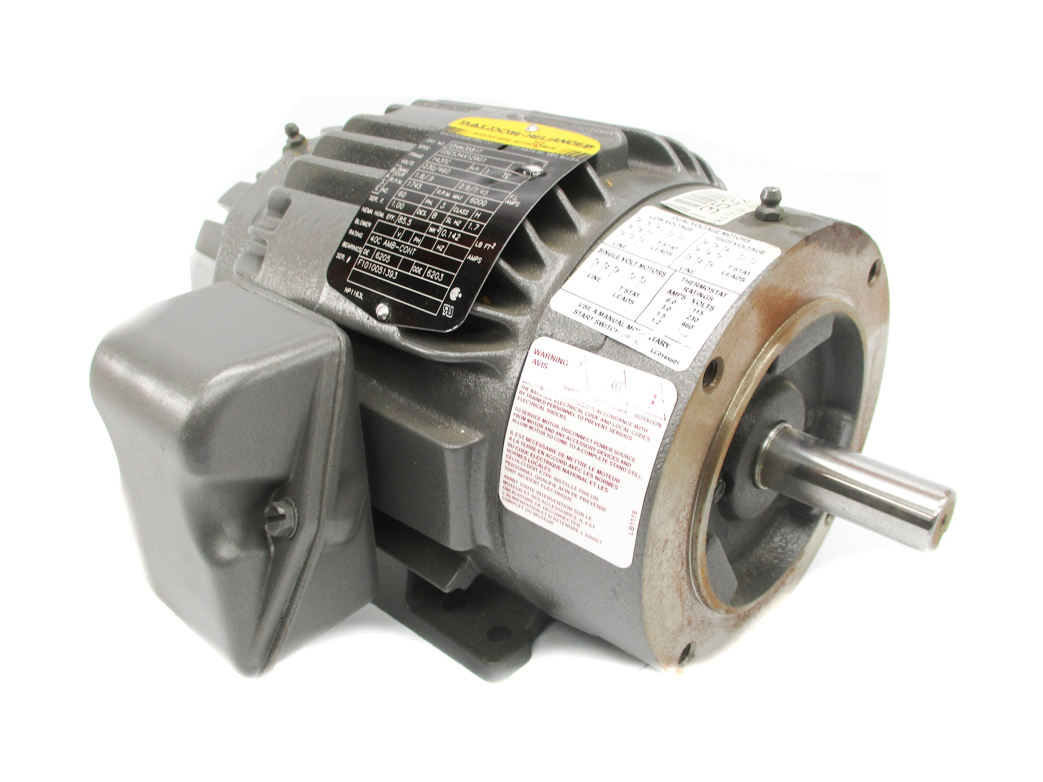 BALDOR IDNM3581T NSNP