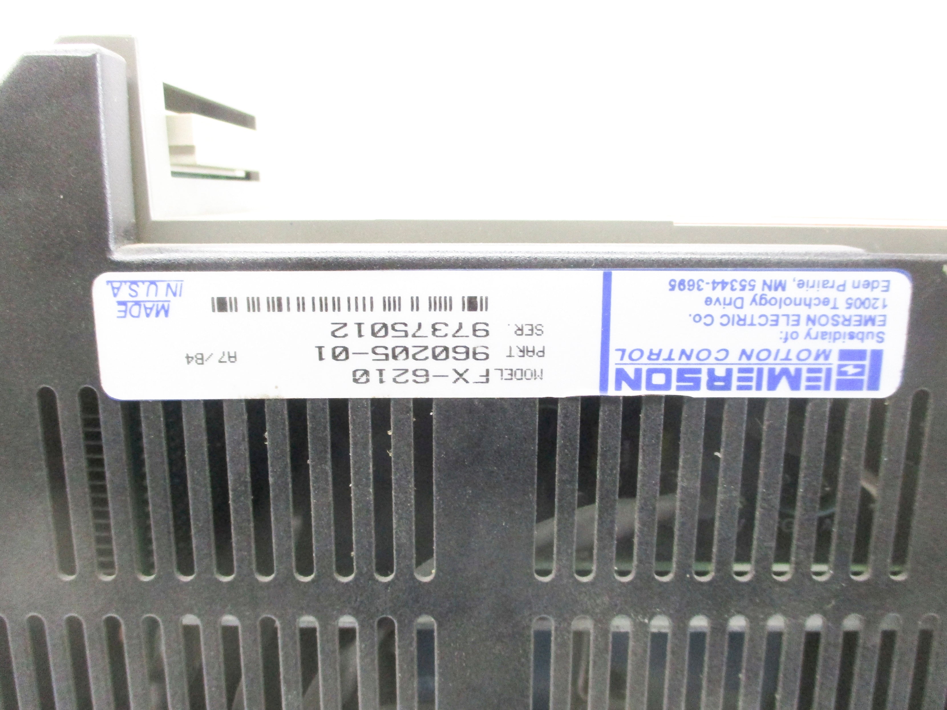 EMERSON FX-6210 960205-01 UNMP