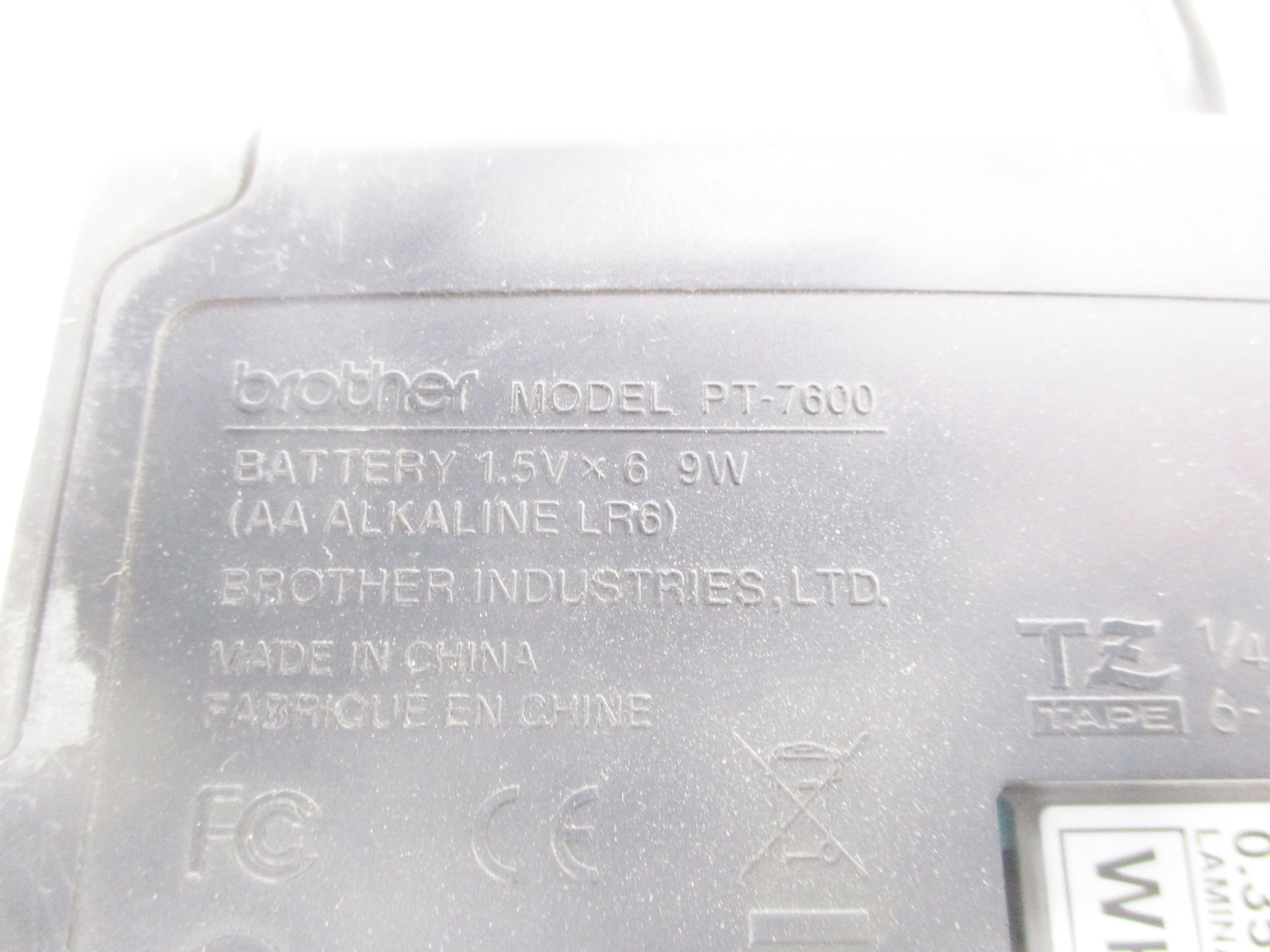BROTHER PT-7600 (AS PICTURED) UNMP