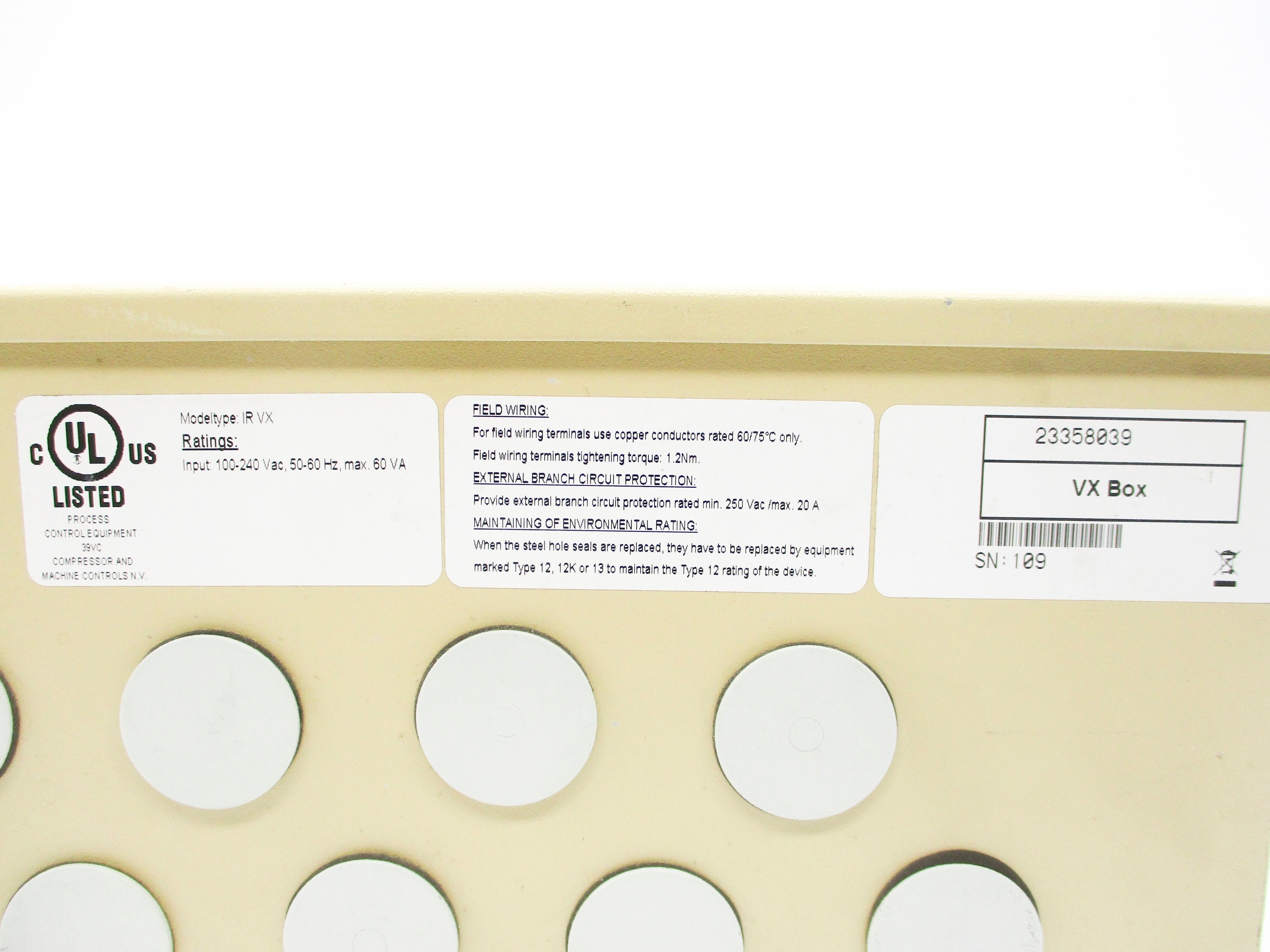 INGERSOLL RAND 23358039 NSNP