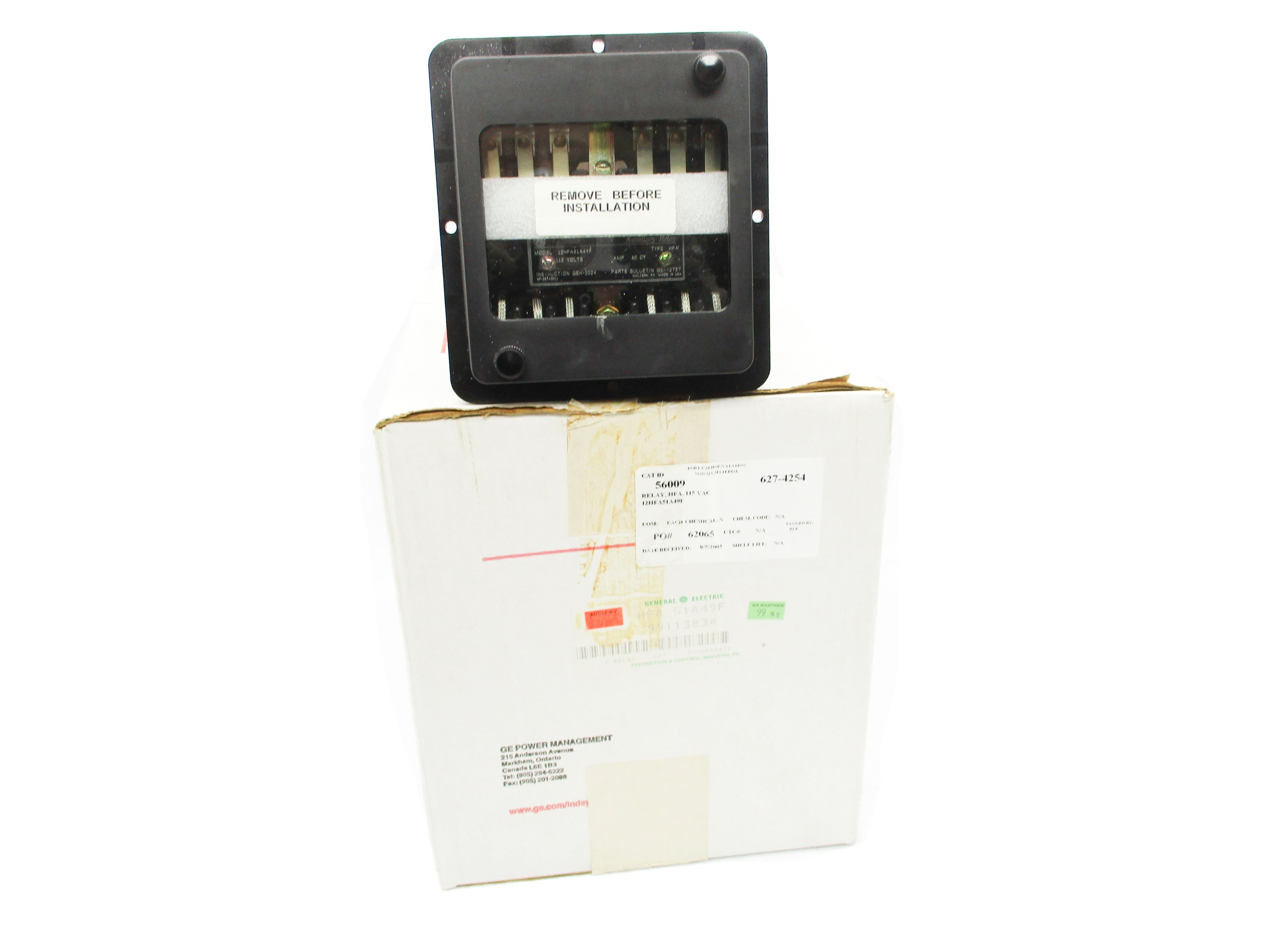 GENERAL ELECTRIC 12HFA51A49F NSMP