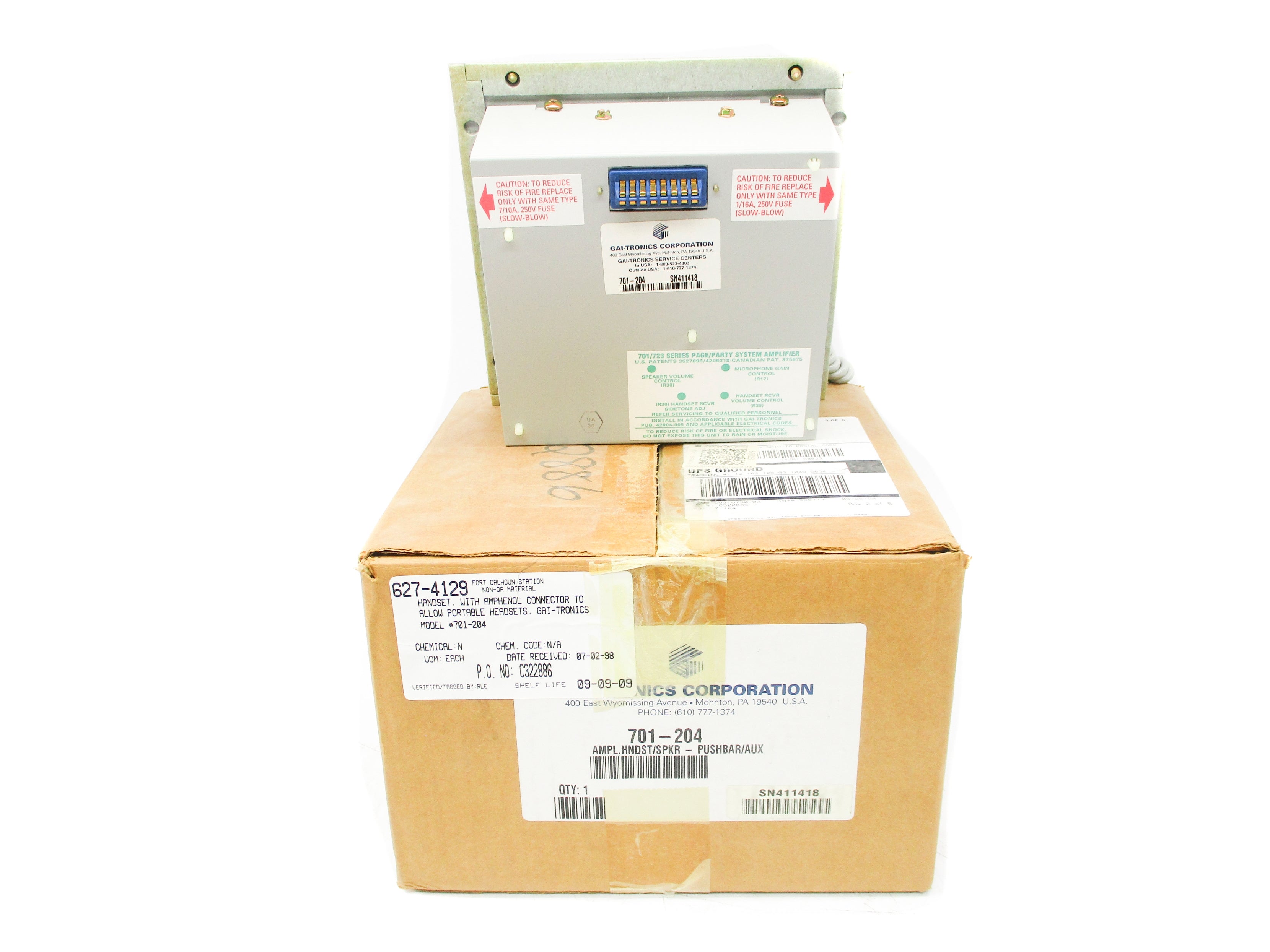 GAI-TRONICS 701-204 NSMP