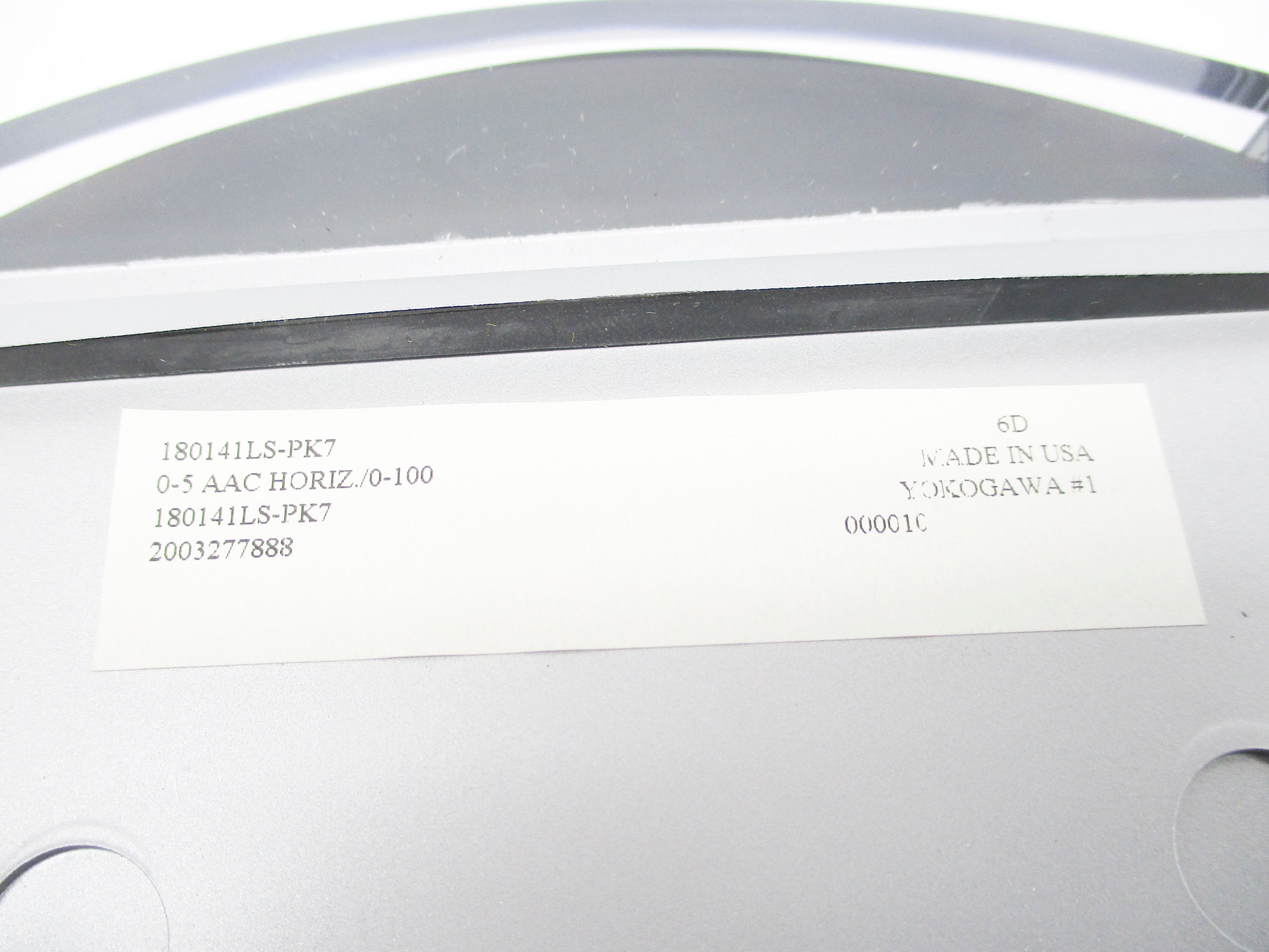 YOKOGAWA 180141LS-PK7 0-100PSI NSMP