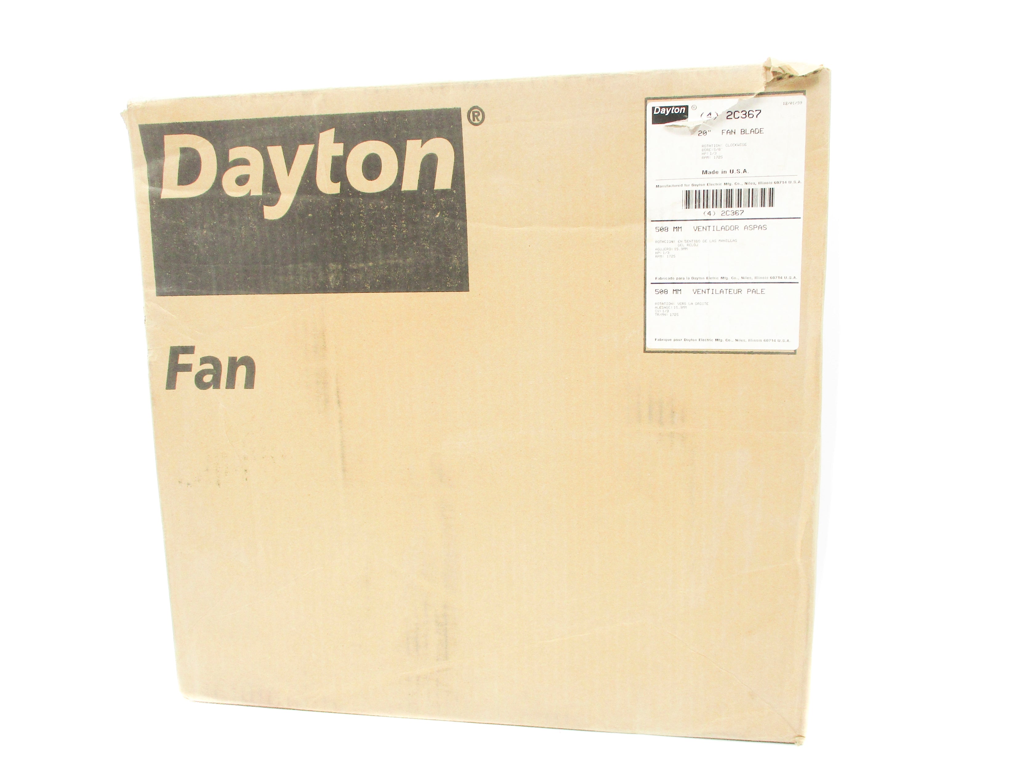 DAYTON 2C367 (PKG OF 4) NSMP