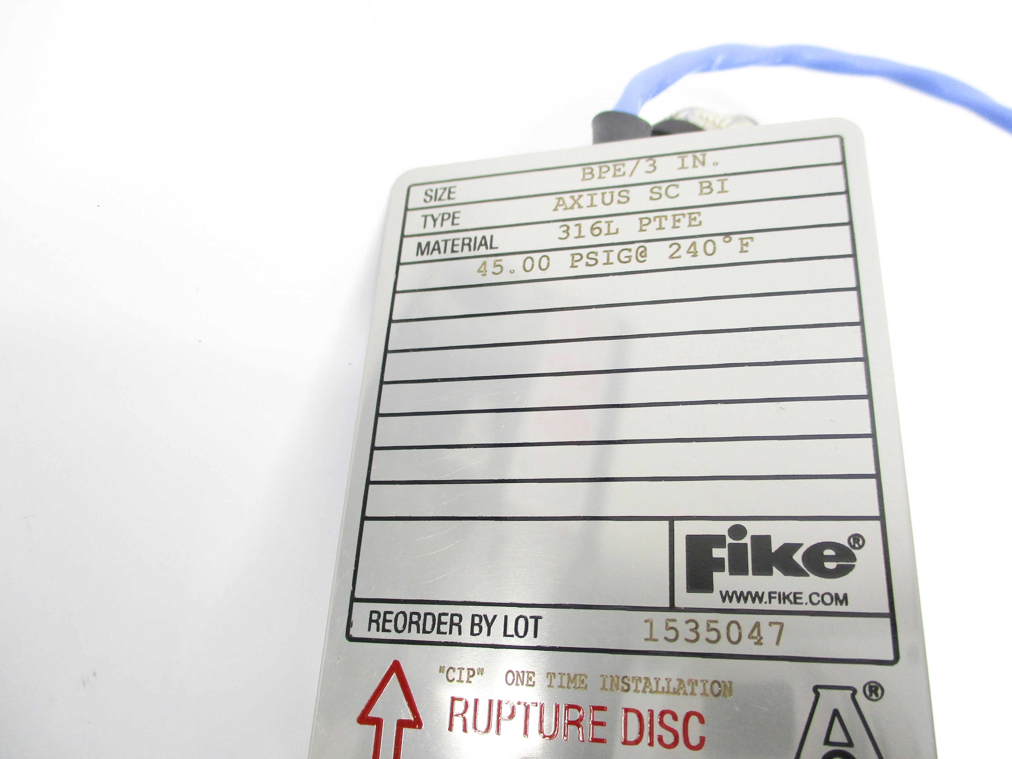 FIKE BPE/3 45PSI NSMP