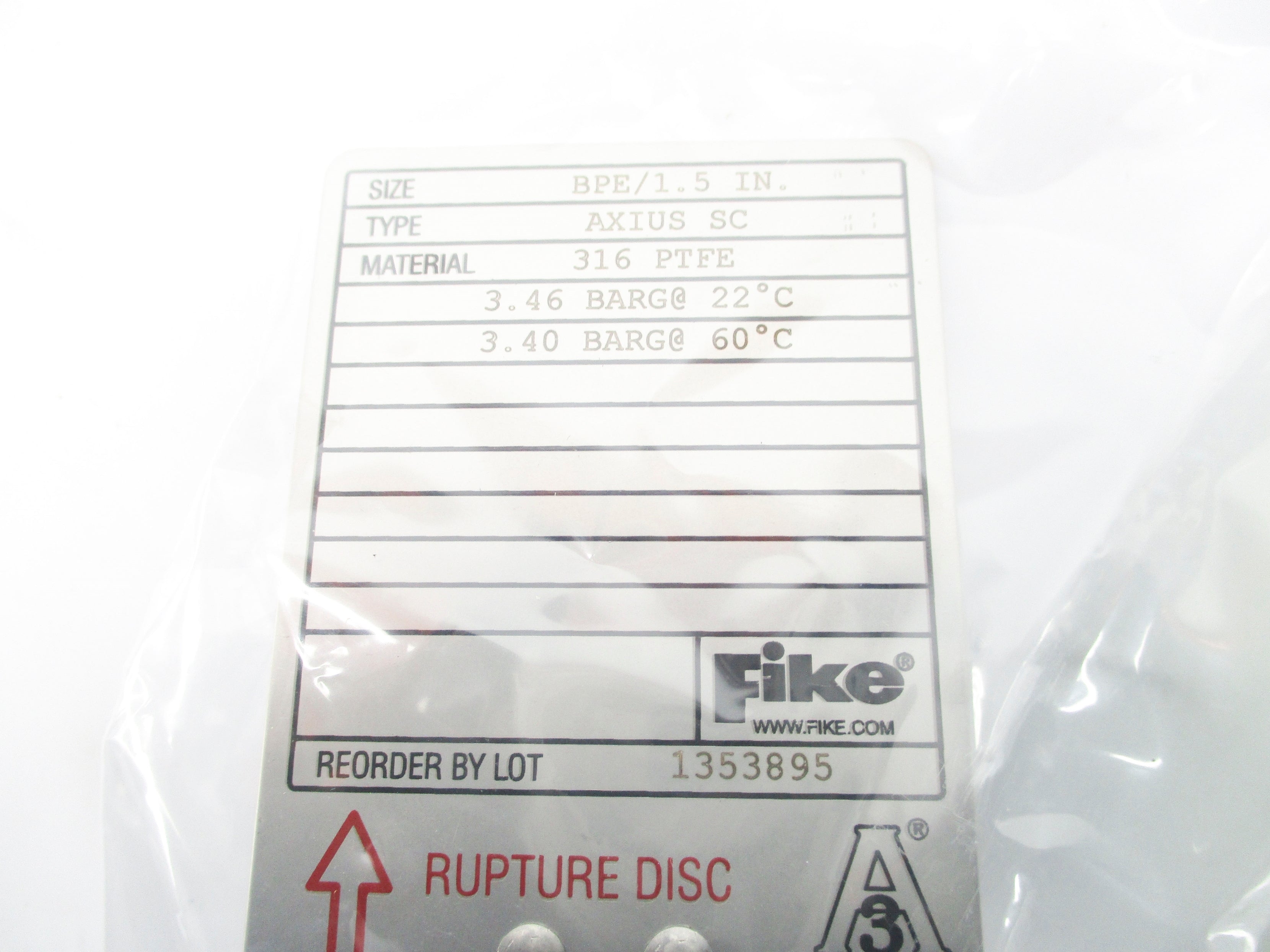 FIKE BPE/1.5 13PSI NSMP