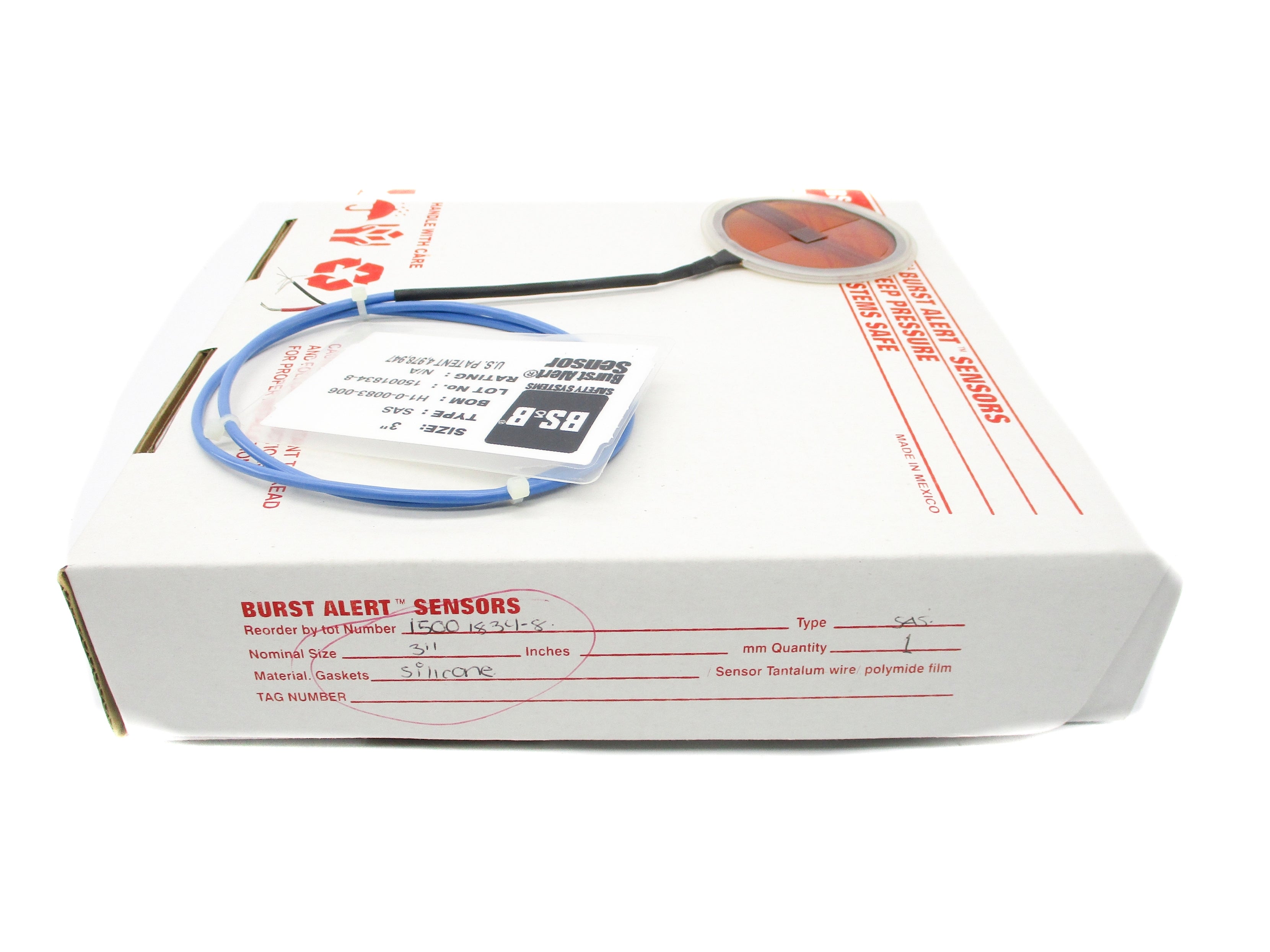 BS&B SAFETY SYSTEMS SAS 3" NSMP