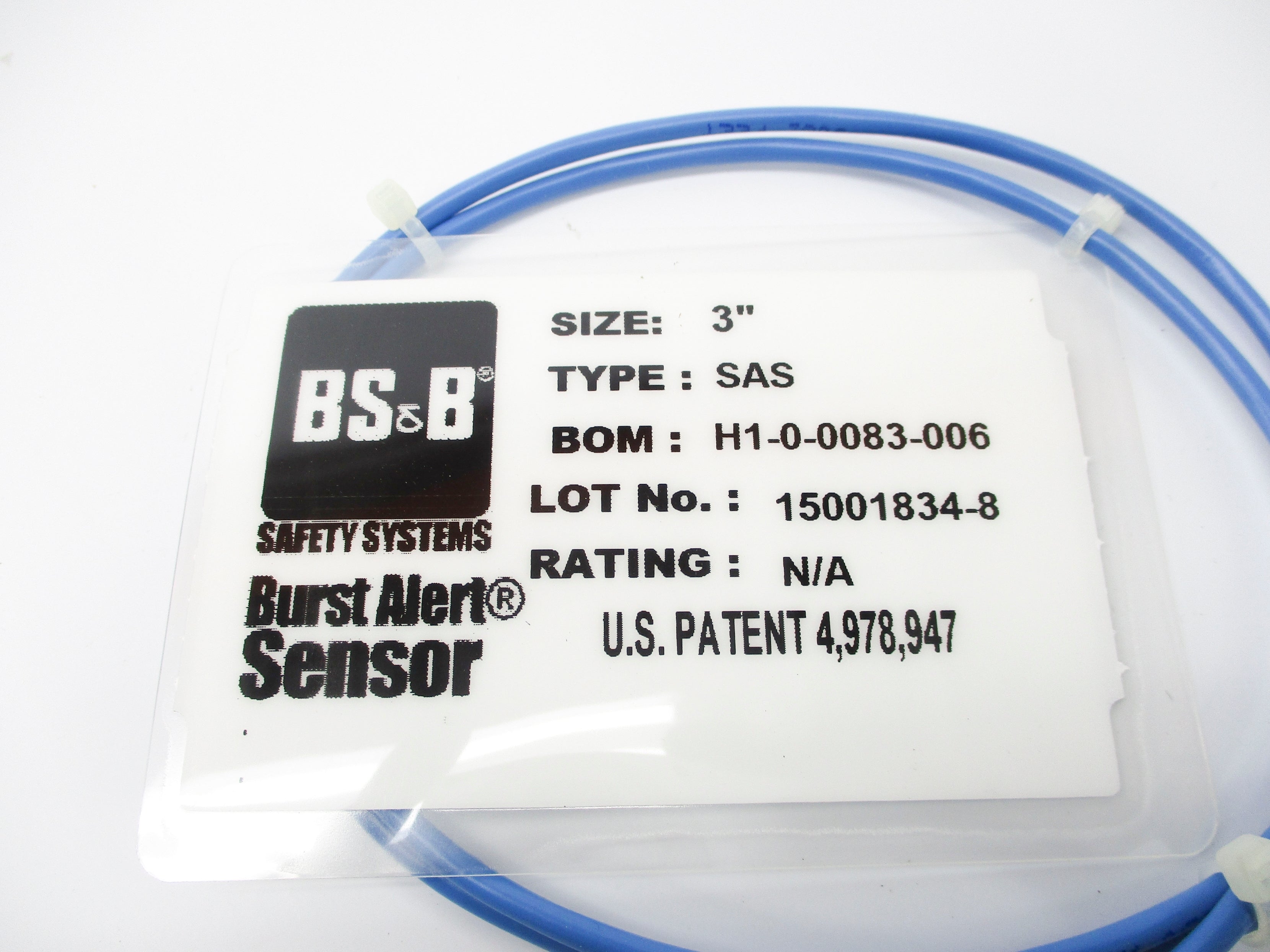BS&B SAFETY SYSTEMS SAS 3" NSMP