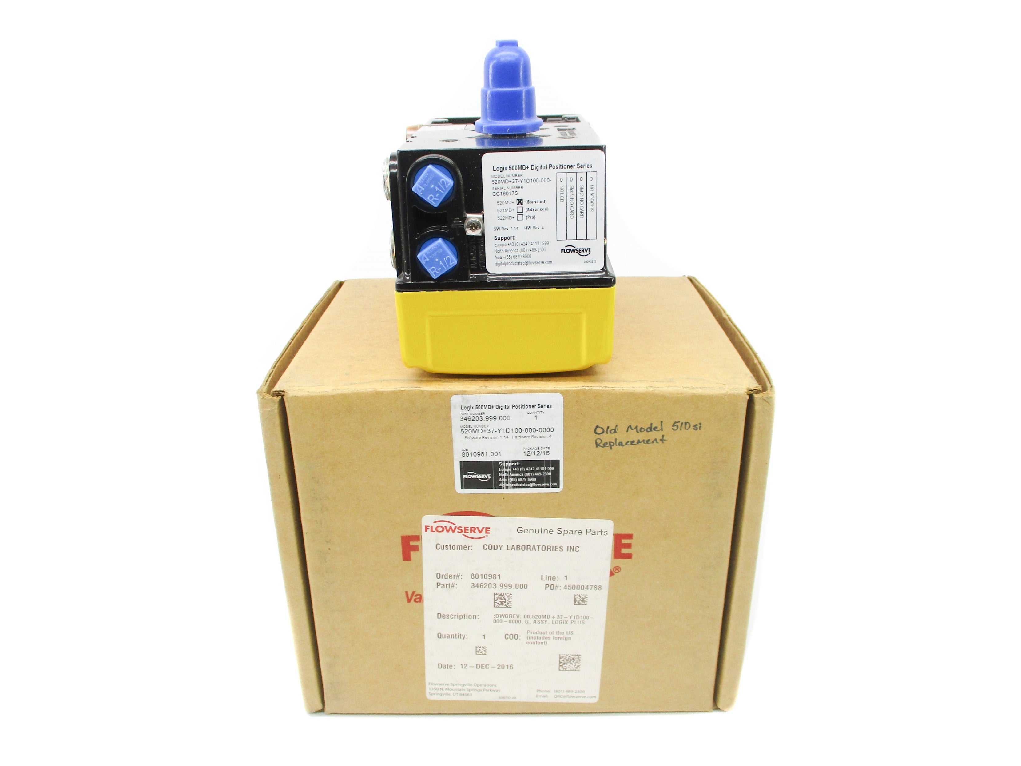 FLOWSERVE 520MD+37-Y1D100-000-0000 NSMP