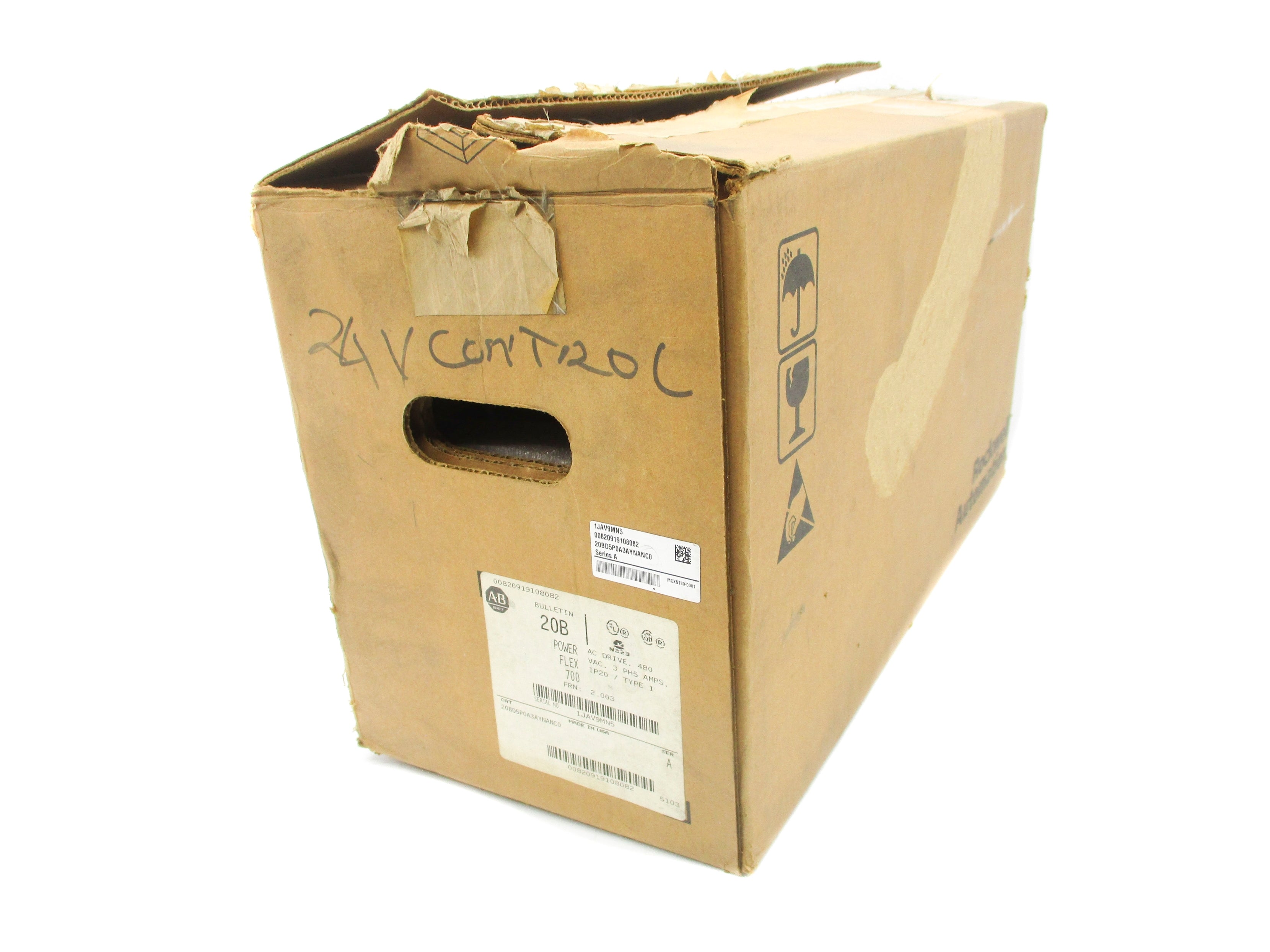 INDUSTRIAL SPARE PART 20BD5P0A3AYNANC0 SER. A F/W 2.003 (AS PICTURED) NSMP