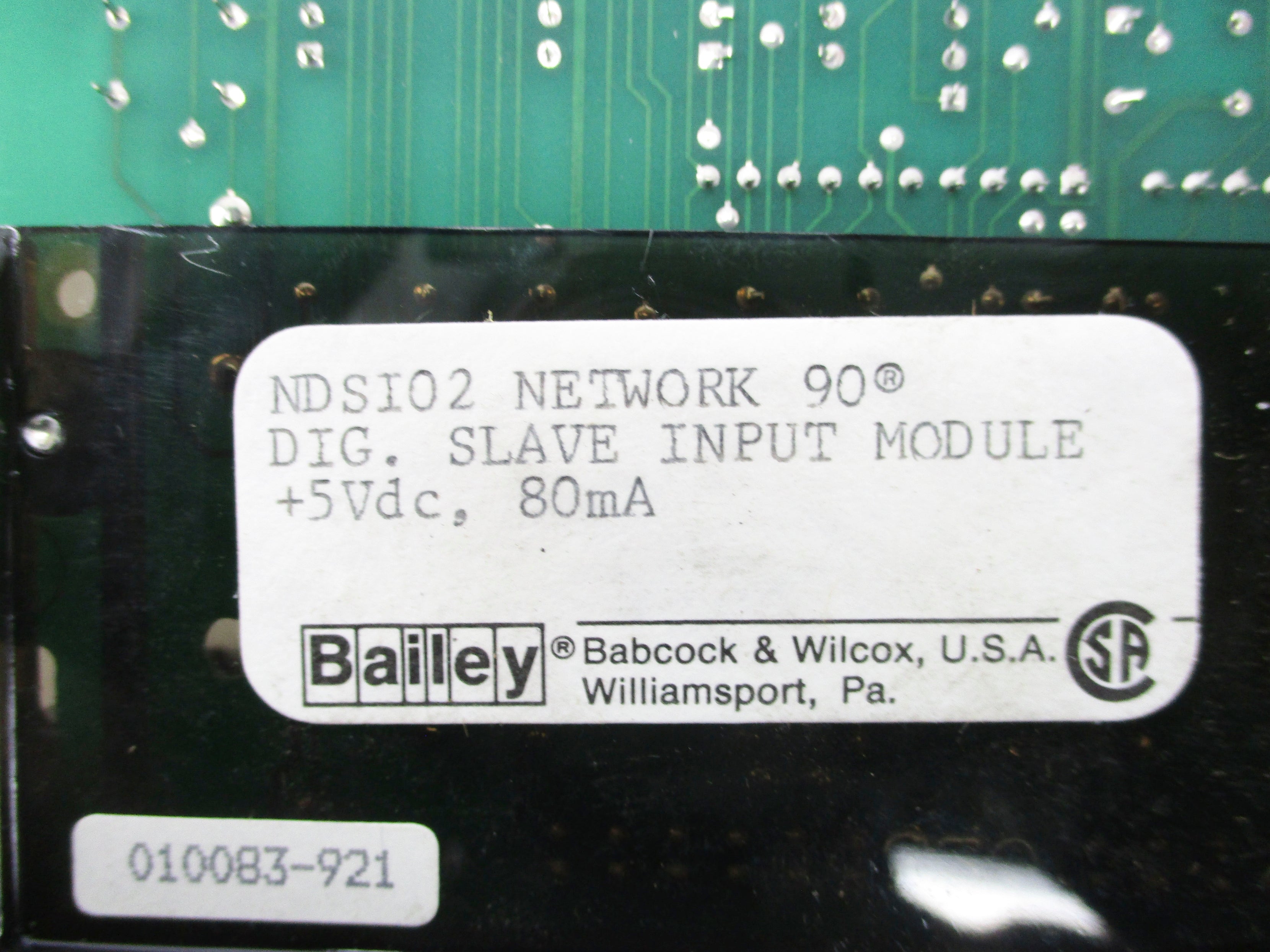 BAILEY NDSI02 NSMP
