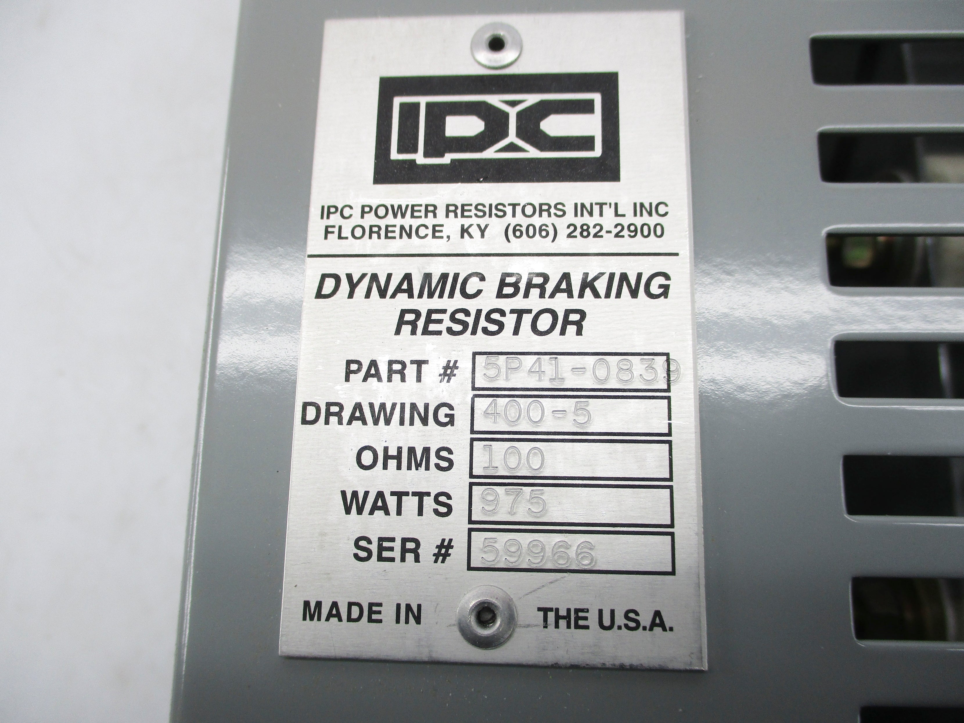 IPC 5P41-0839 NSNP