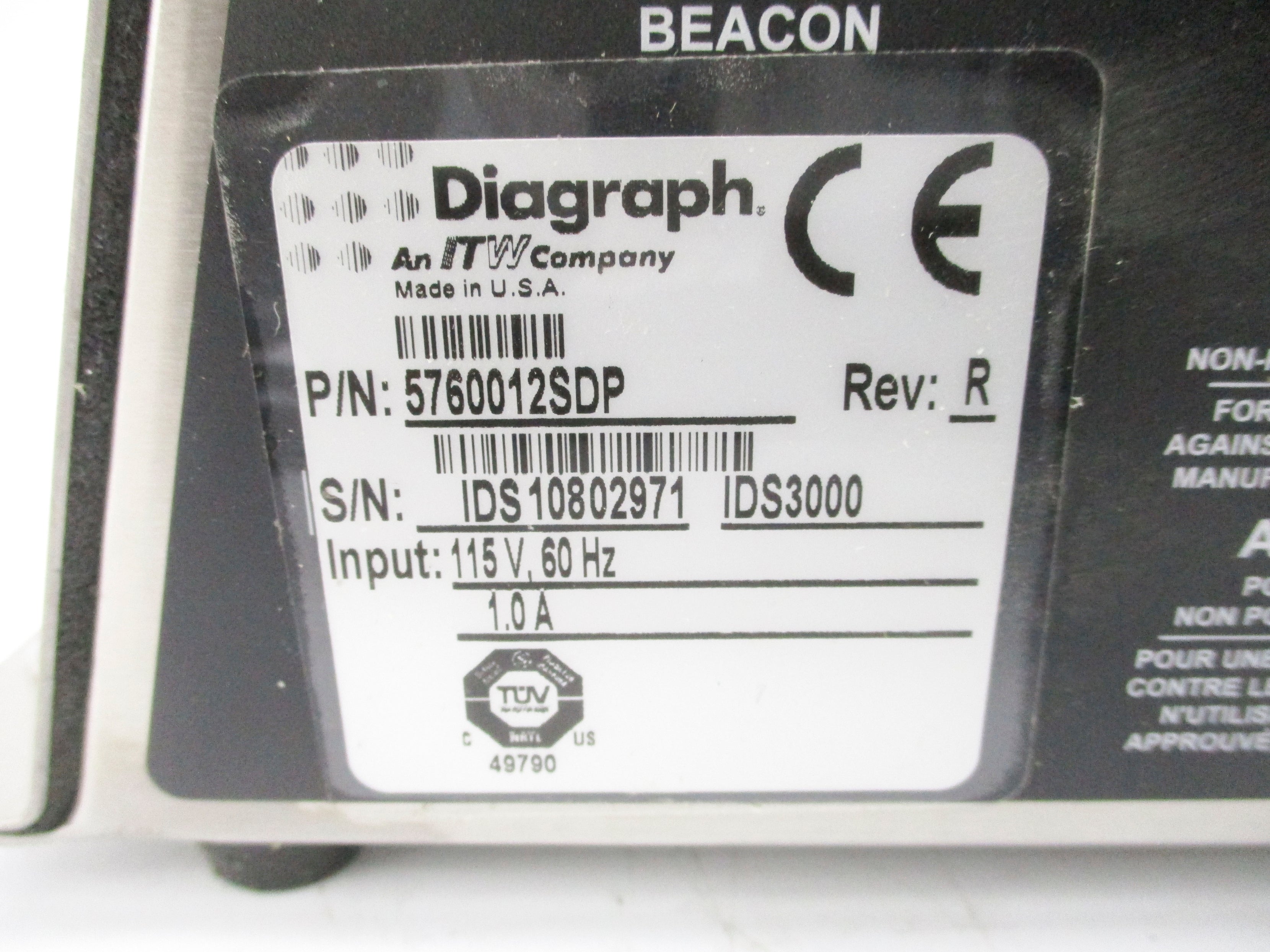 DIAGRAPH 5760012SDP NSMP