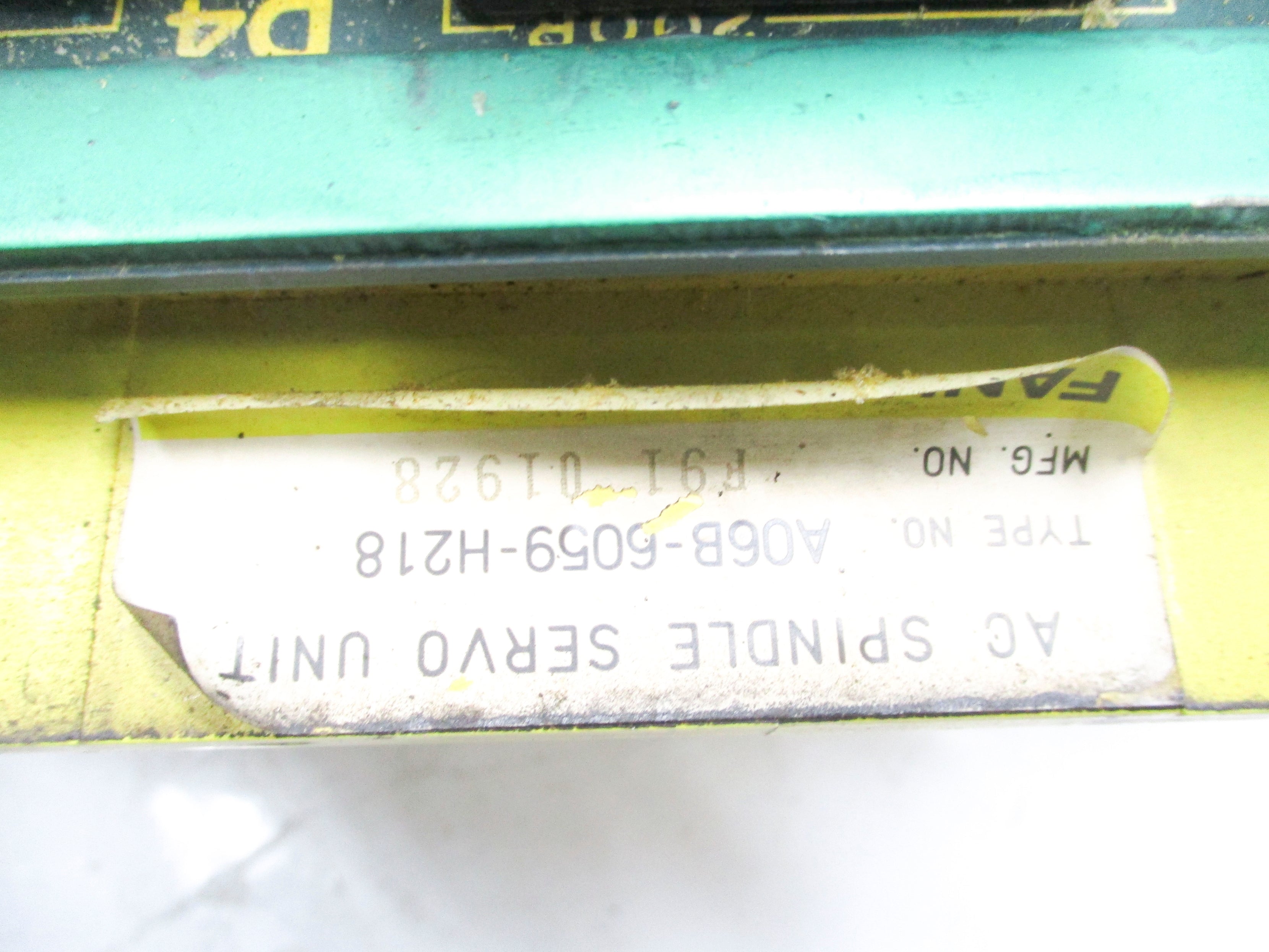 FANUC A06B-6059-H218 (AS PICTURED) UNMP